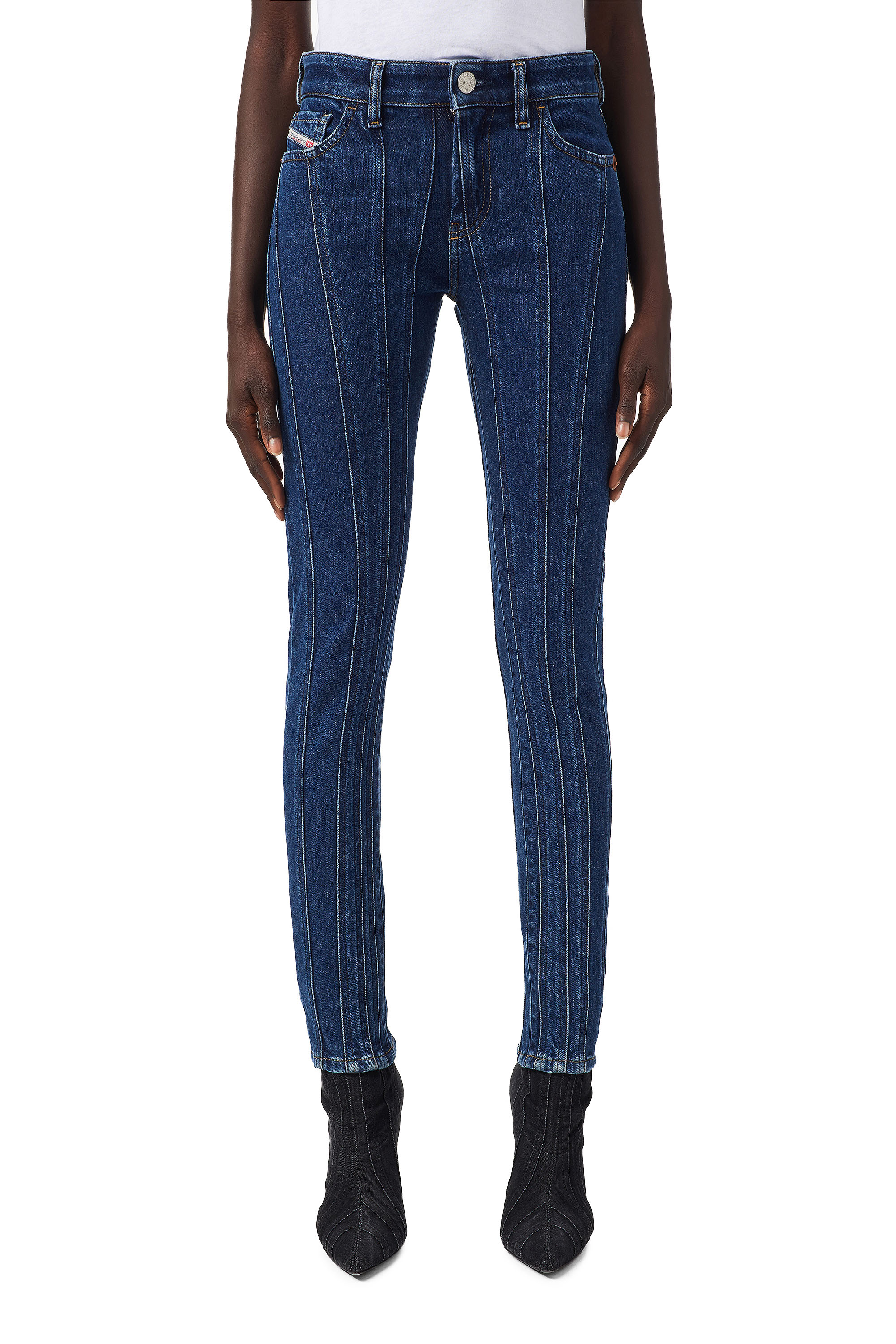 Slandy 09B10, Mittelblau - Jeans