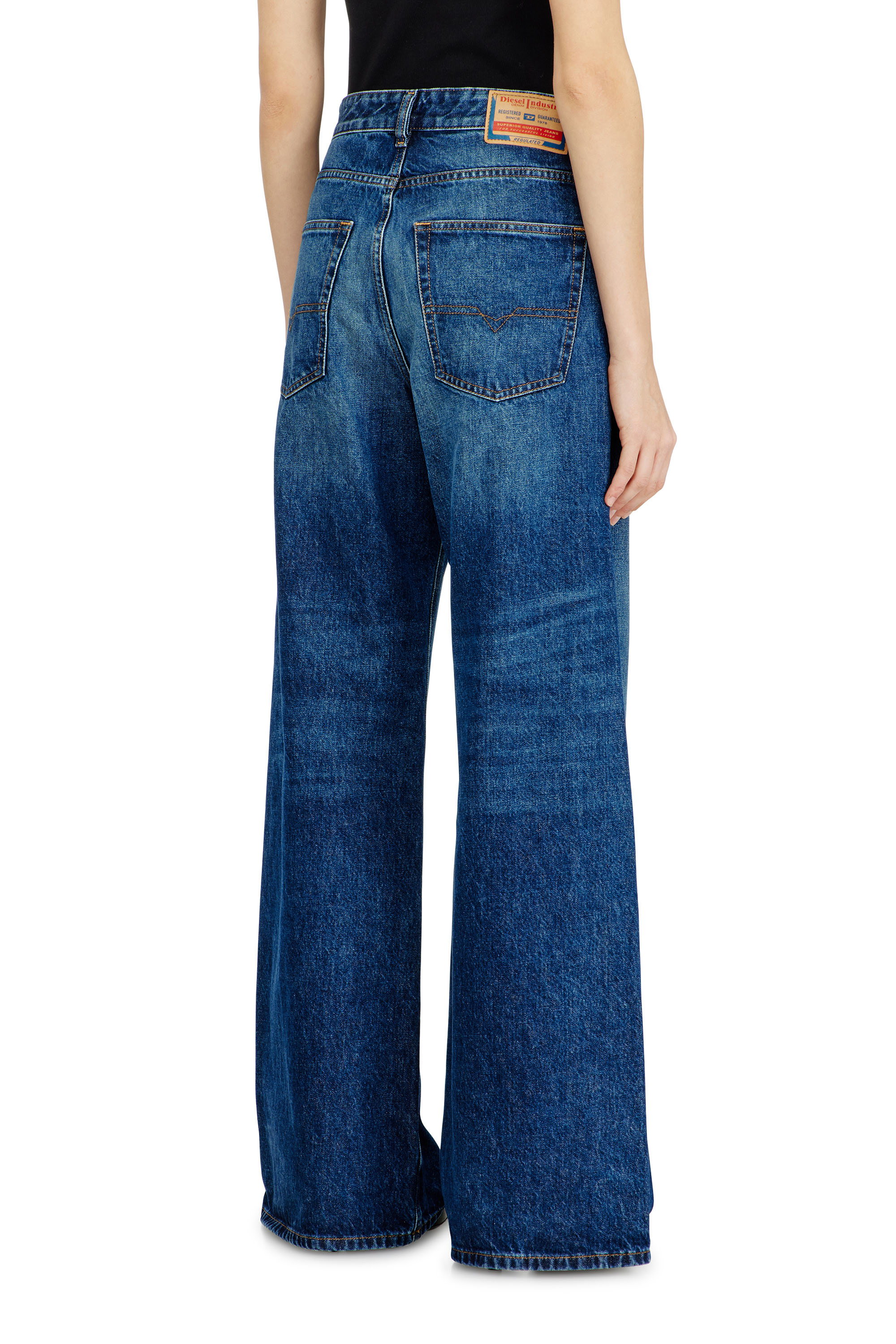 Diesel - Unisex Relaxed Jeans 1996 D-Sire 09I27, Dunkelblau - 5