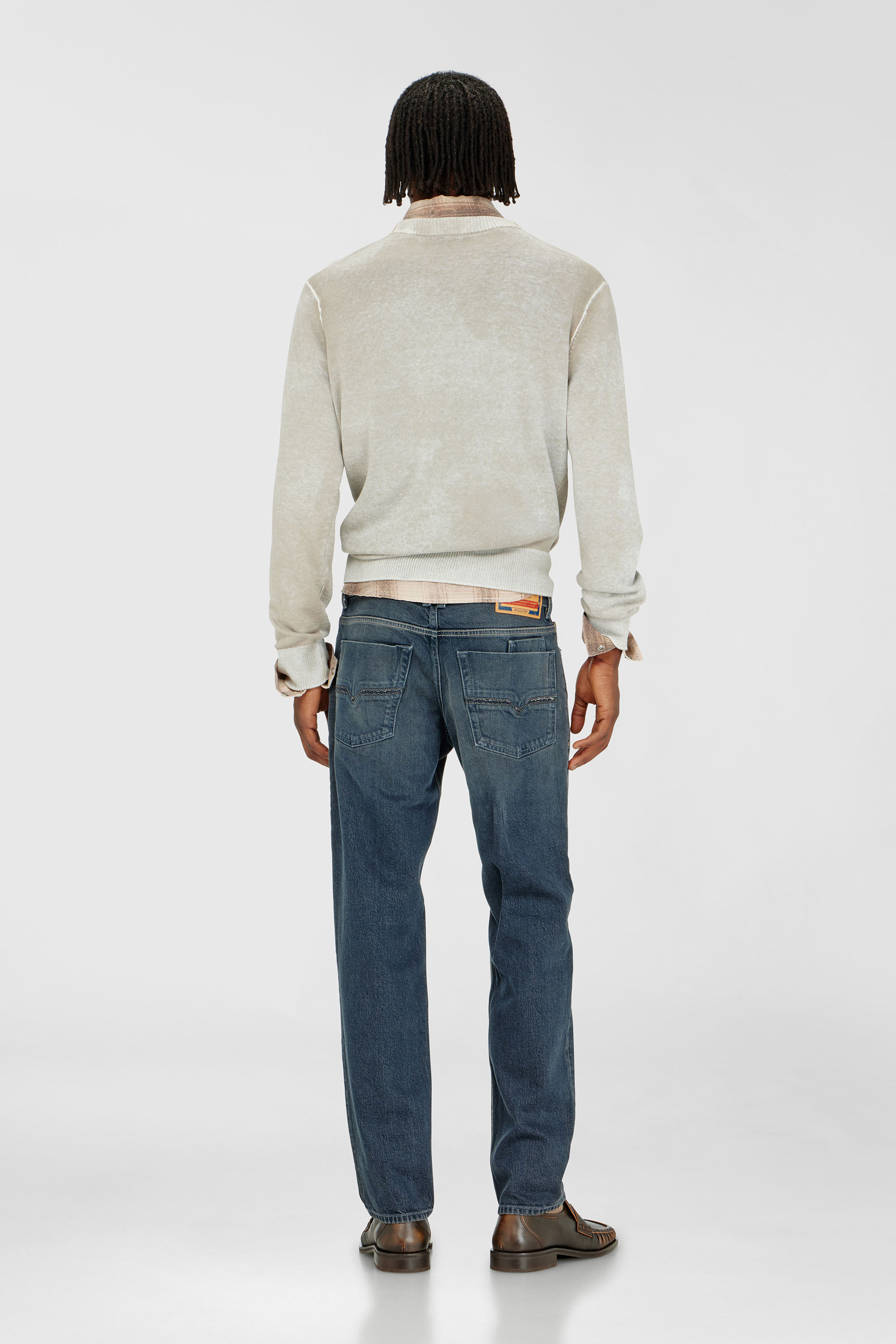 Diesel - Herren Regular Jeans 2023 D-Finitive 007GQ, Mittelblau - 3