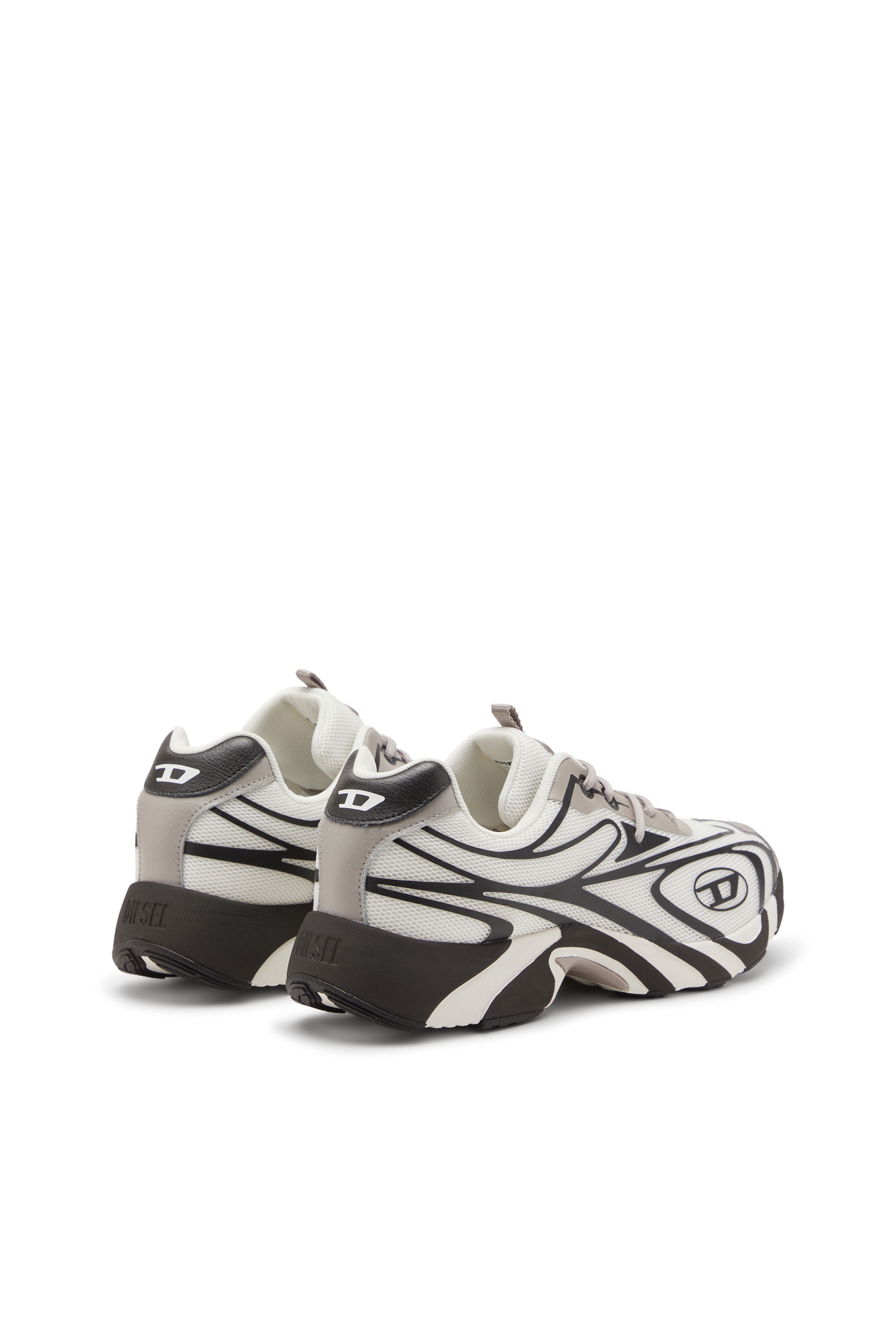 Diesel - S-D-VIT'S 500 LOW, Herren S-D-Vit - Schnürsneaker in Schwarz/Weiss - 3