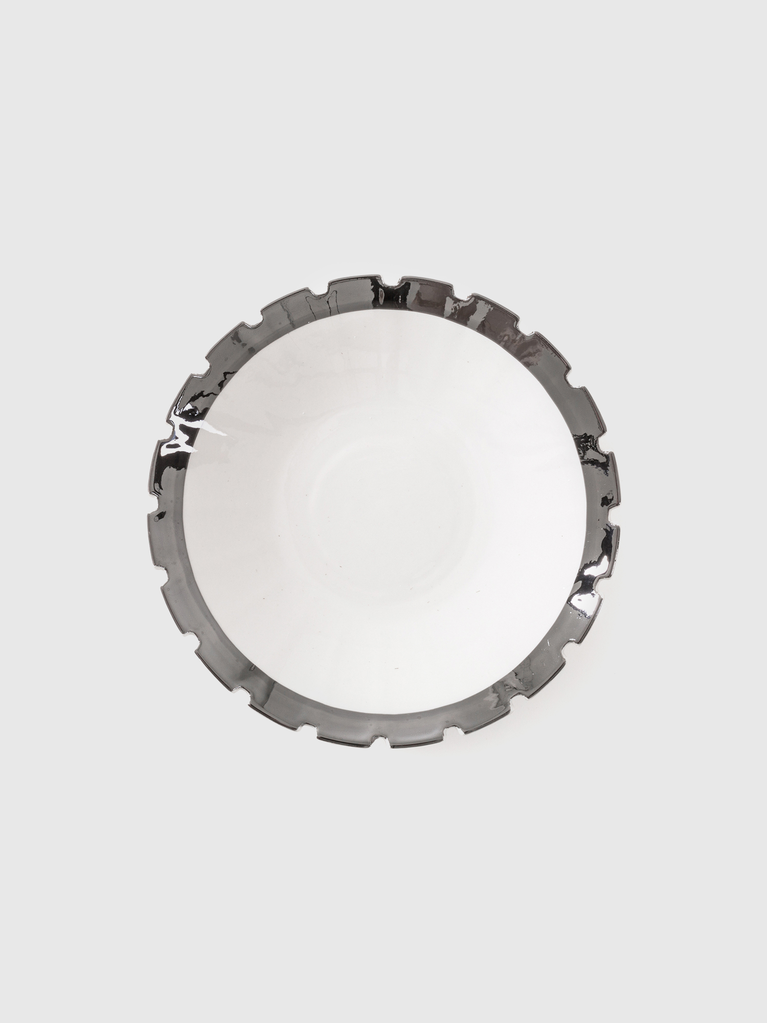 Diesel - 10990SIL MACHINE, Unisex Suppenteller aus Porzellan in Wei&szlig; - 1