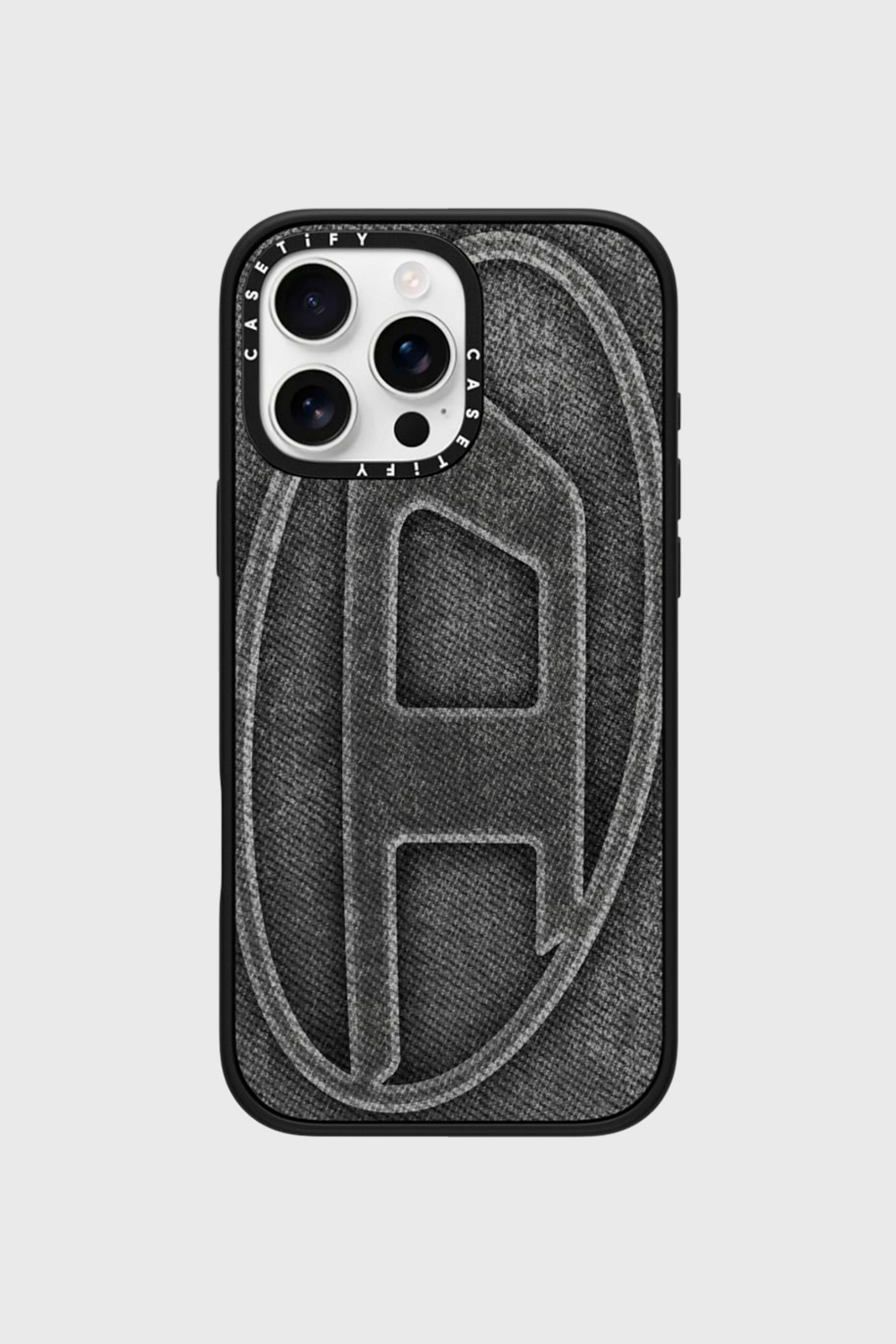 Diesel - 60576 MOULDED CASE, Unisex H&uuml;lle Oval D impact f&uuml;r iPhone 16 Pro Max in Schwarz - 1