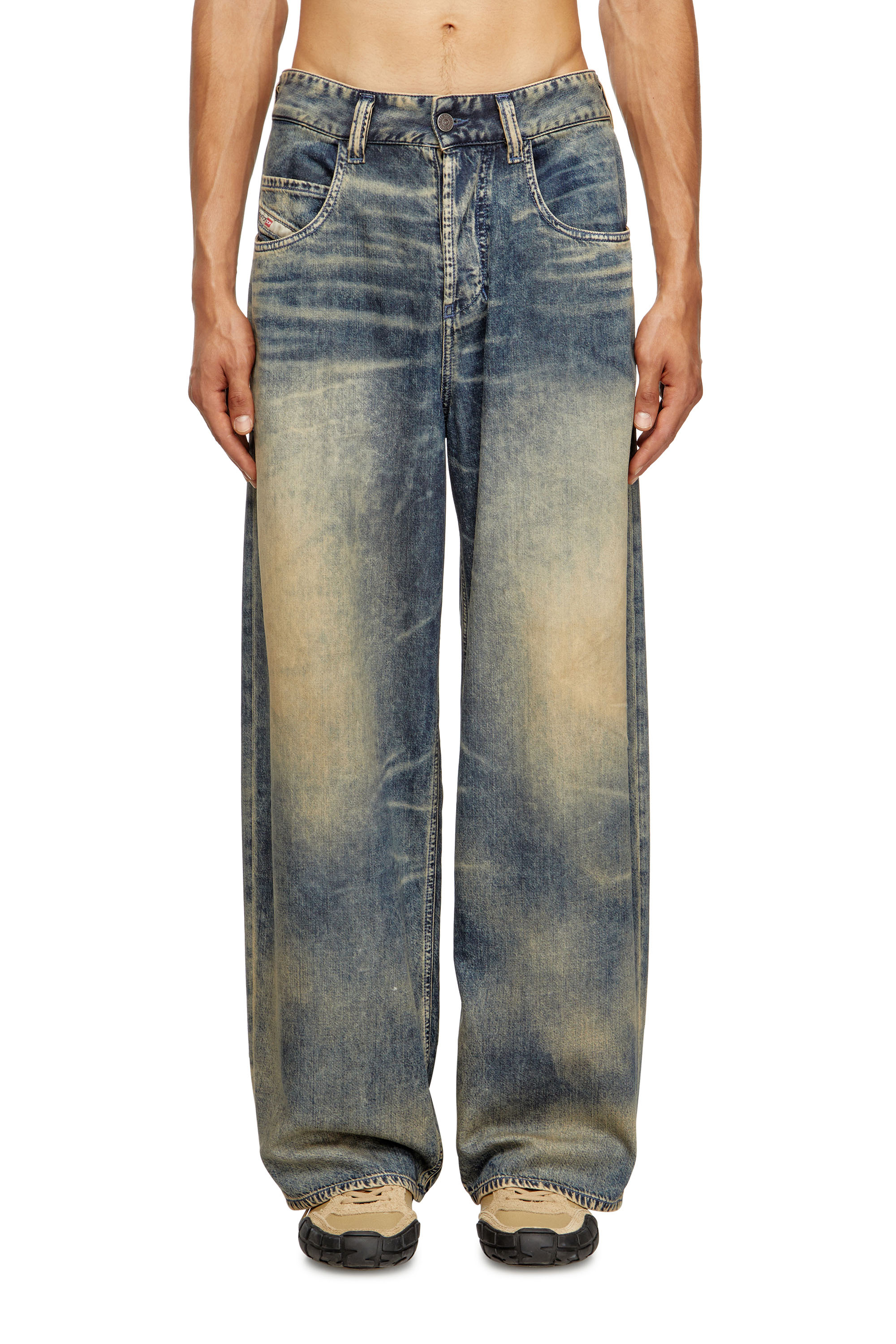 Diesel - Herren Relaxed Jeans 1997 D-Enim-M 0CEBB, Mittelblau - 3