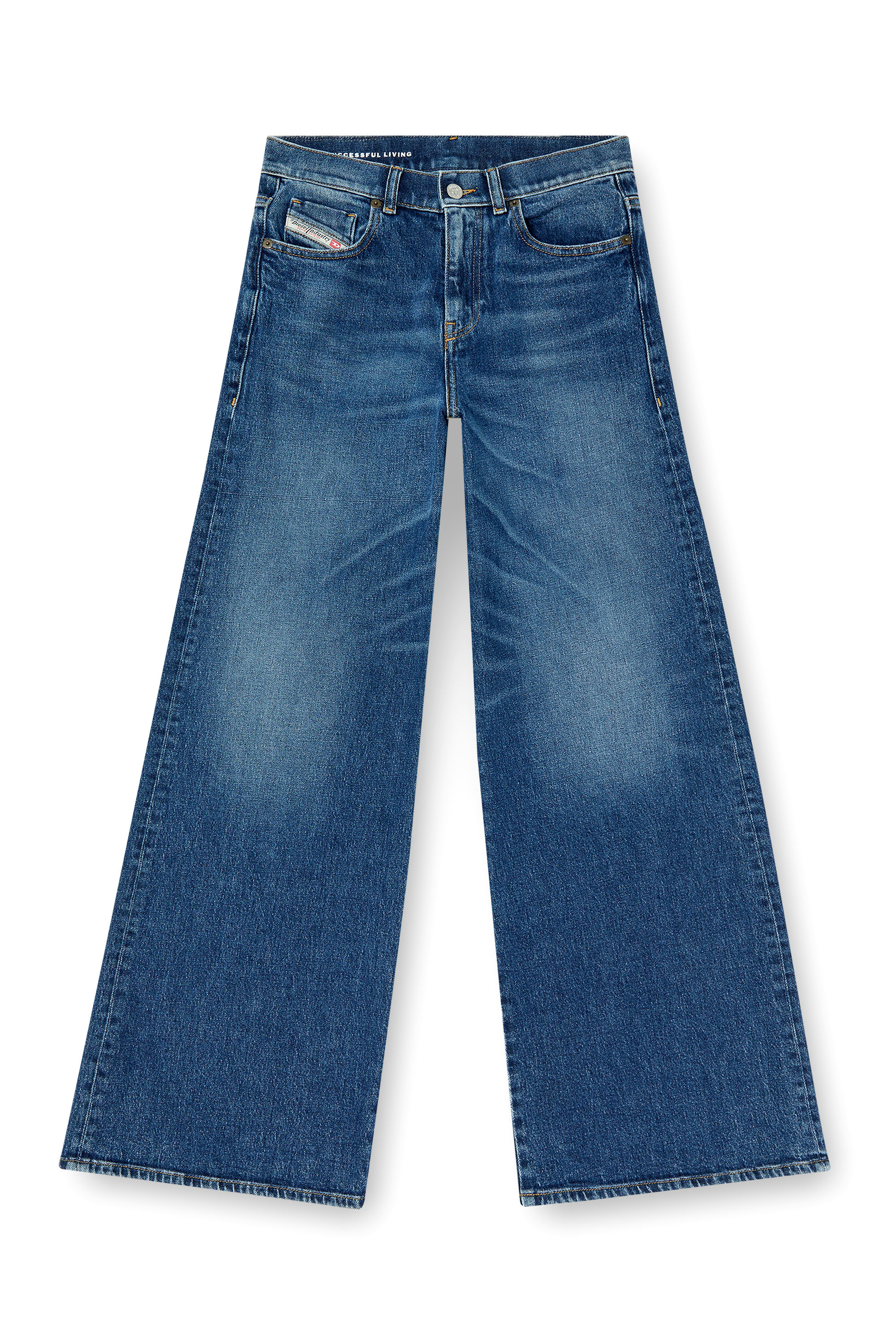 Diesel - Damen Flare Jeans 1978 D-Akemi 09L21, Mittelblau - 3