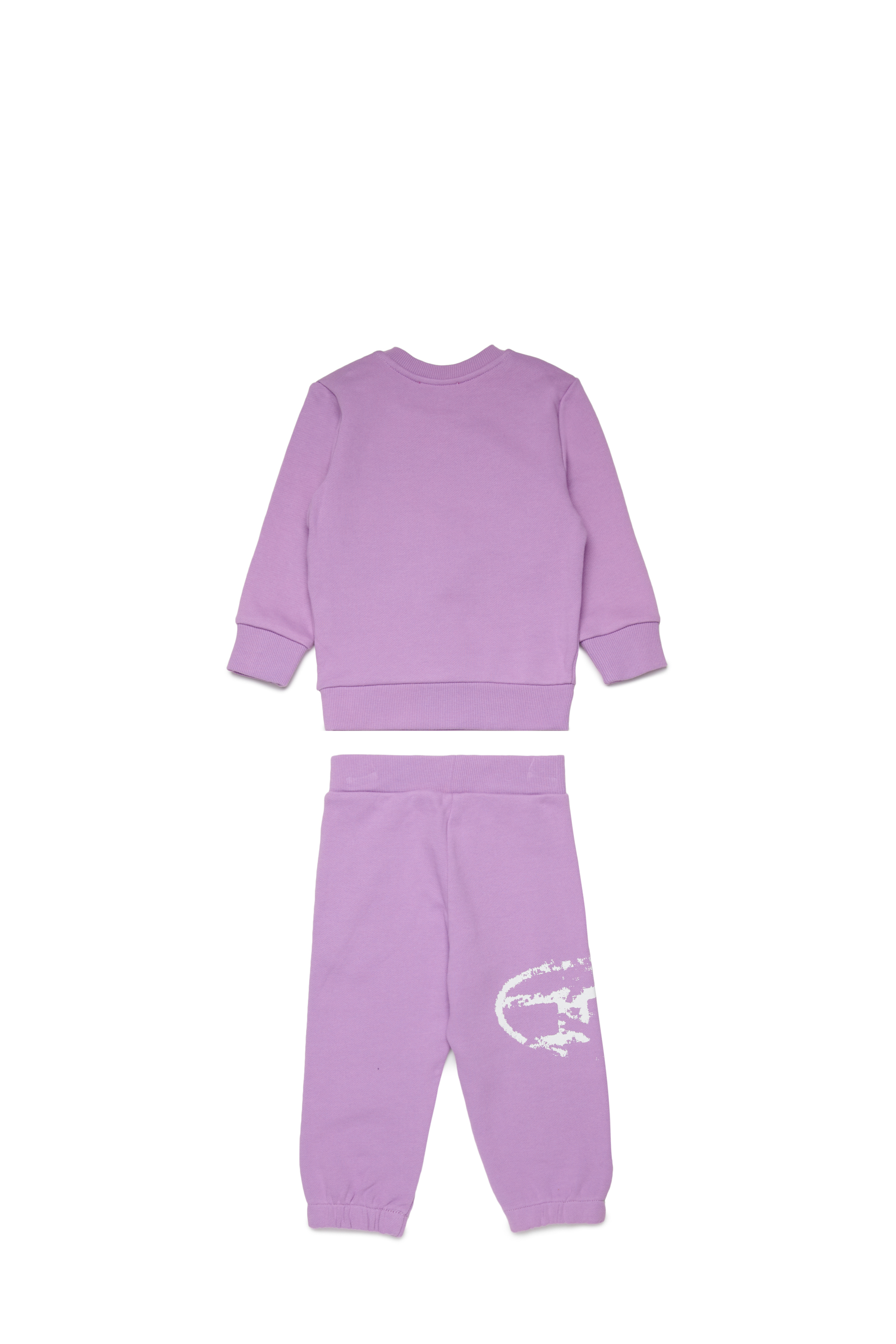 Diesel - SBOXTN5BLONGB-SET, Unisex Bekleidungsset für Baby mit vielgetragenem Oval D in Violett - 2