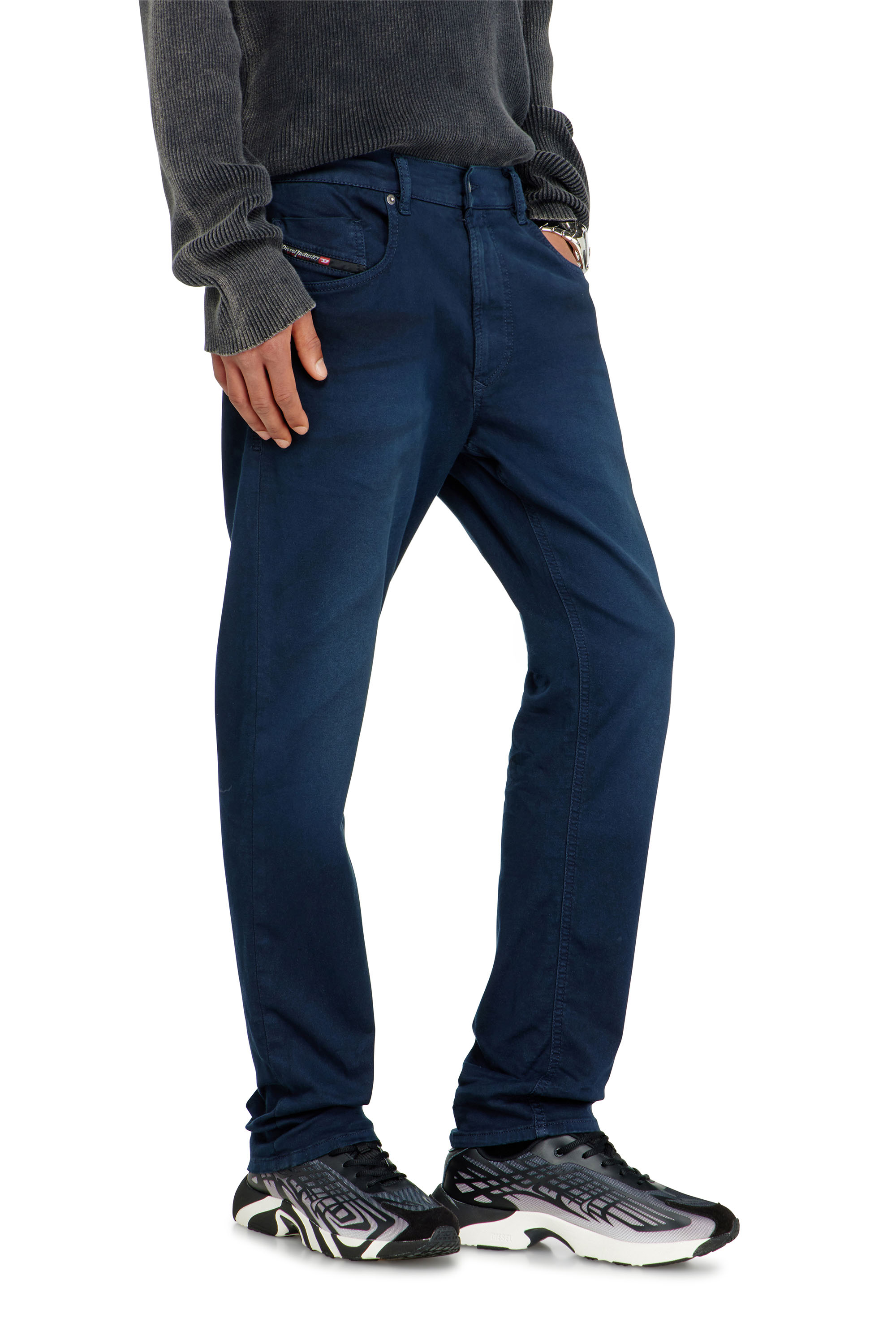 Diesel - Herren Regular 2032 D-Krooley-BW Joggjeans&reg; 0670M, Dunkelblau - 5