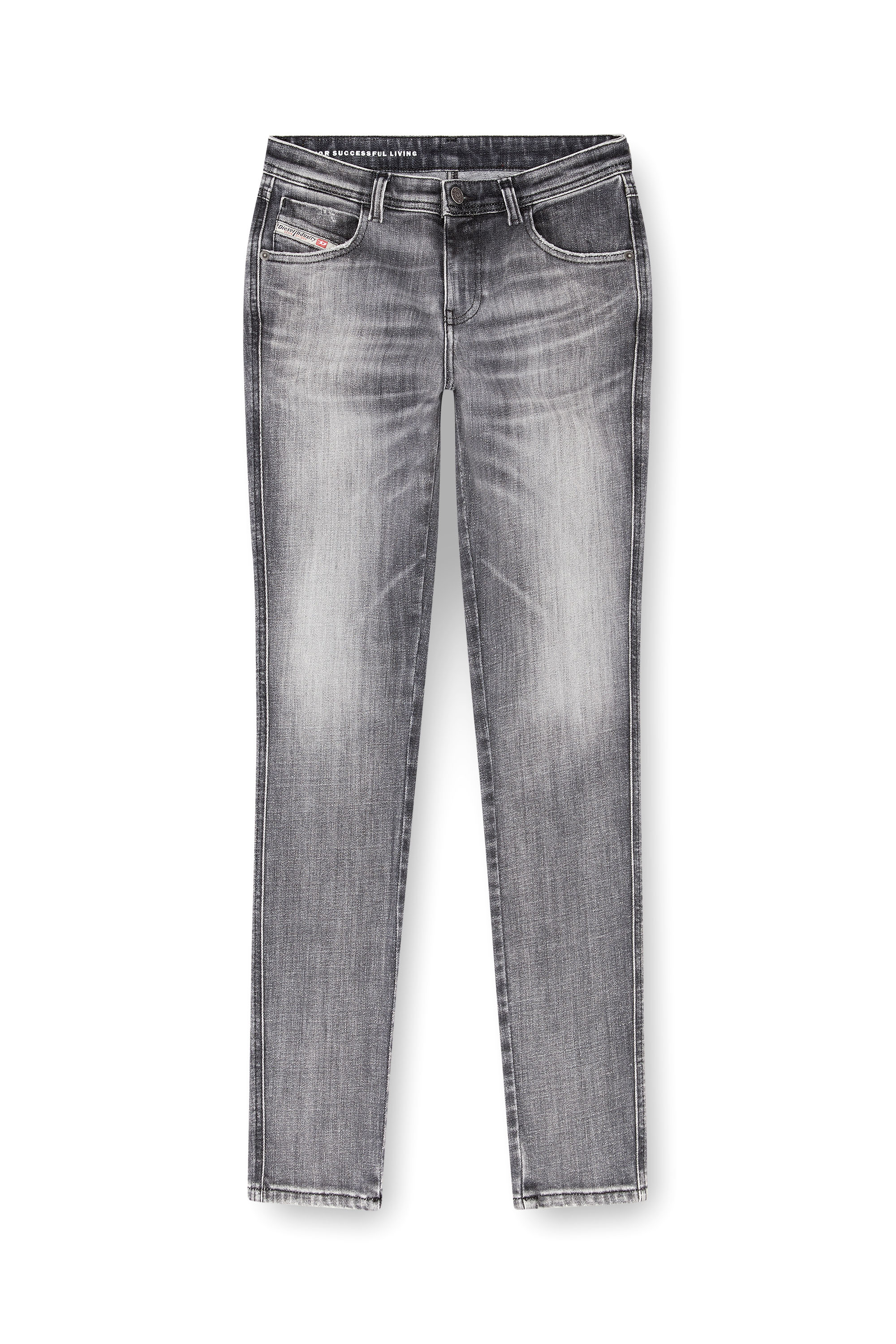 Diesel - Damen Skinny Jeans 2015 Babhila 09J29, Grau - 3