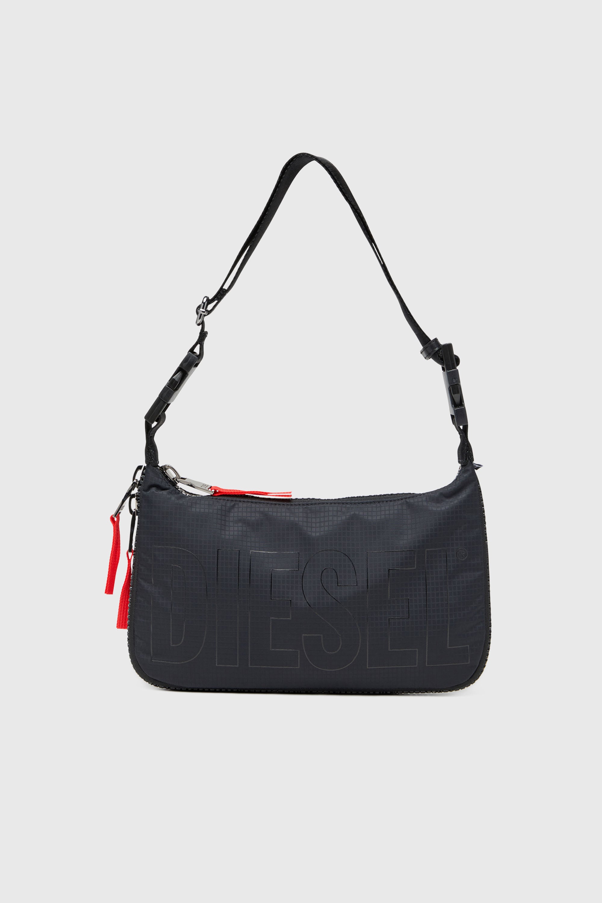 Diesel - ZIP-D CROSSBODY BAG X, Unisex Zip-D X-Erweiterbare Utility-Schultertasche in Schwarz - 2