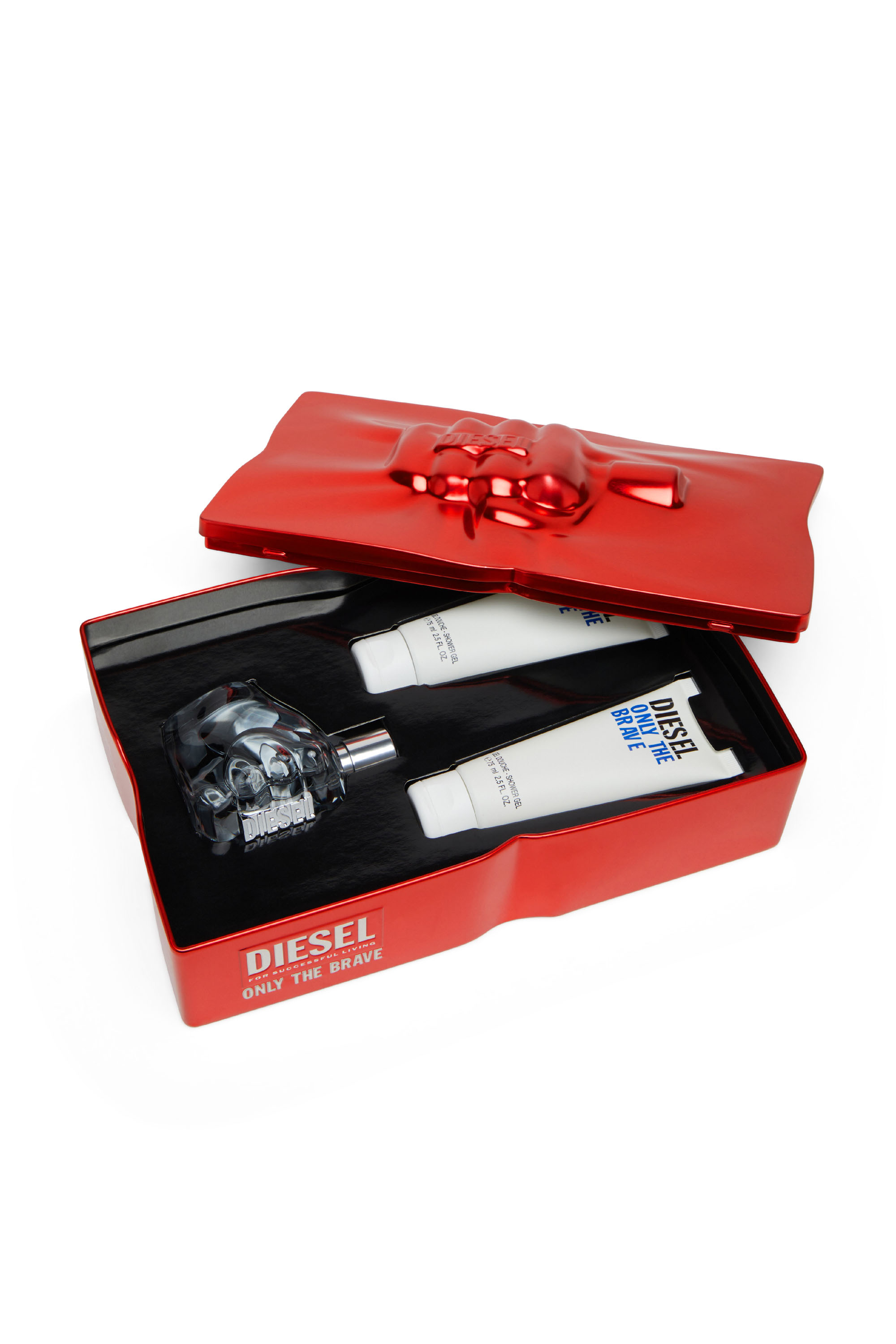Diesel - ONLY THE BRAVE 75 ML PREMIUM GIFT SET, Rot - Image 2