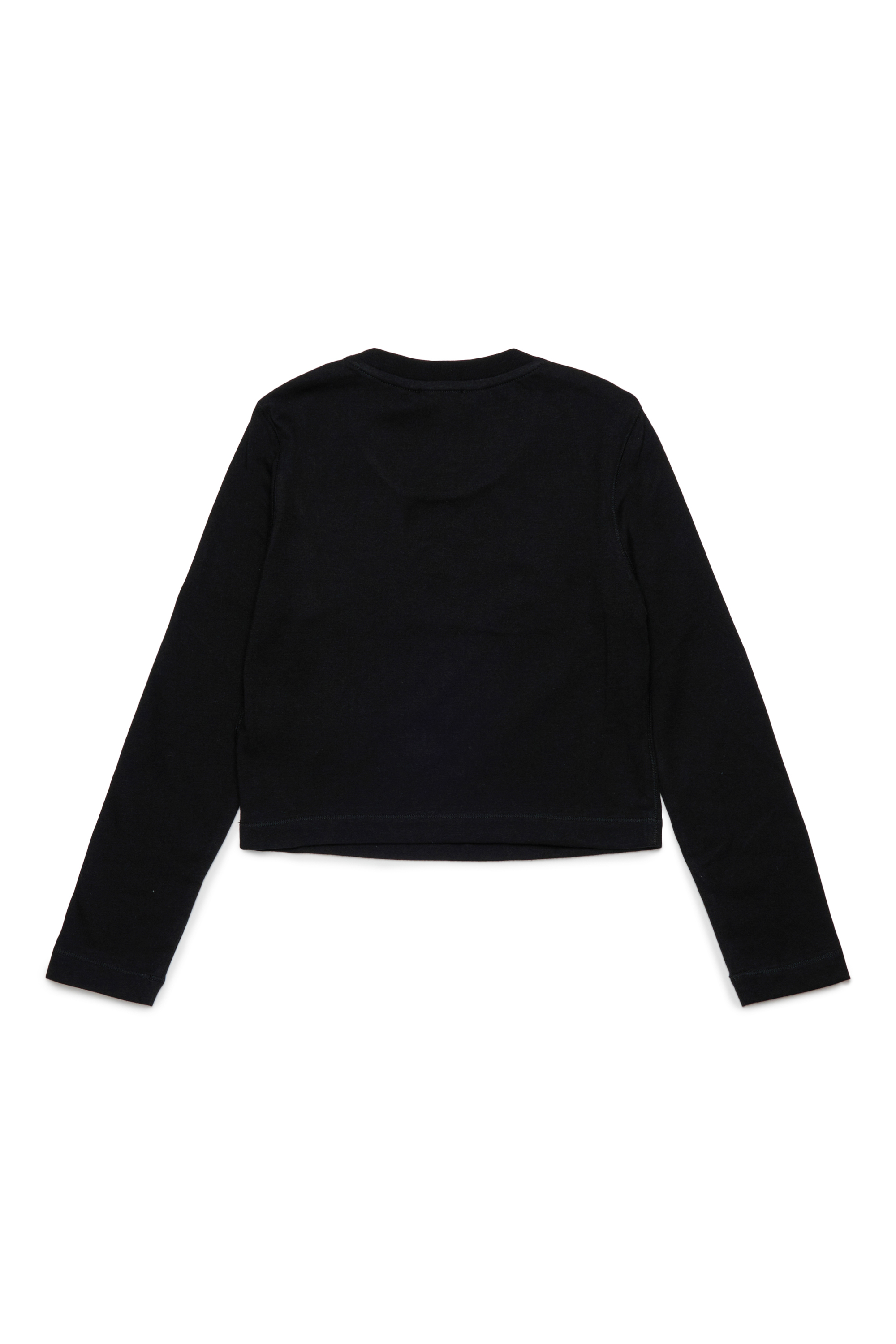 Diesel - TDOLSY, Damen Langärmliges T-Shirt aus Baumwolle in Schwarz - 2
