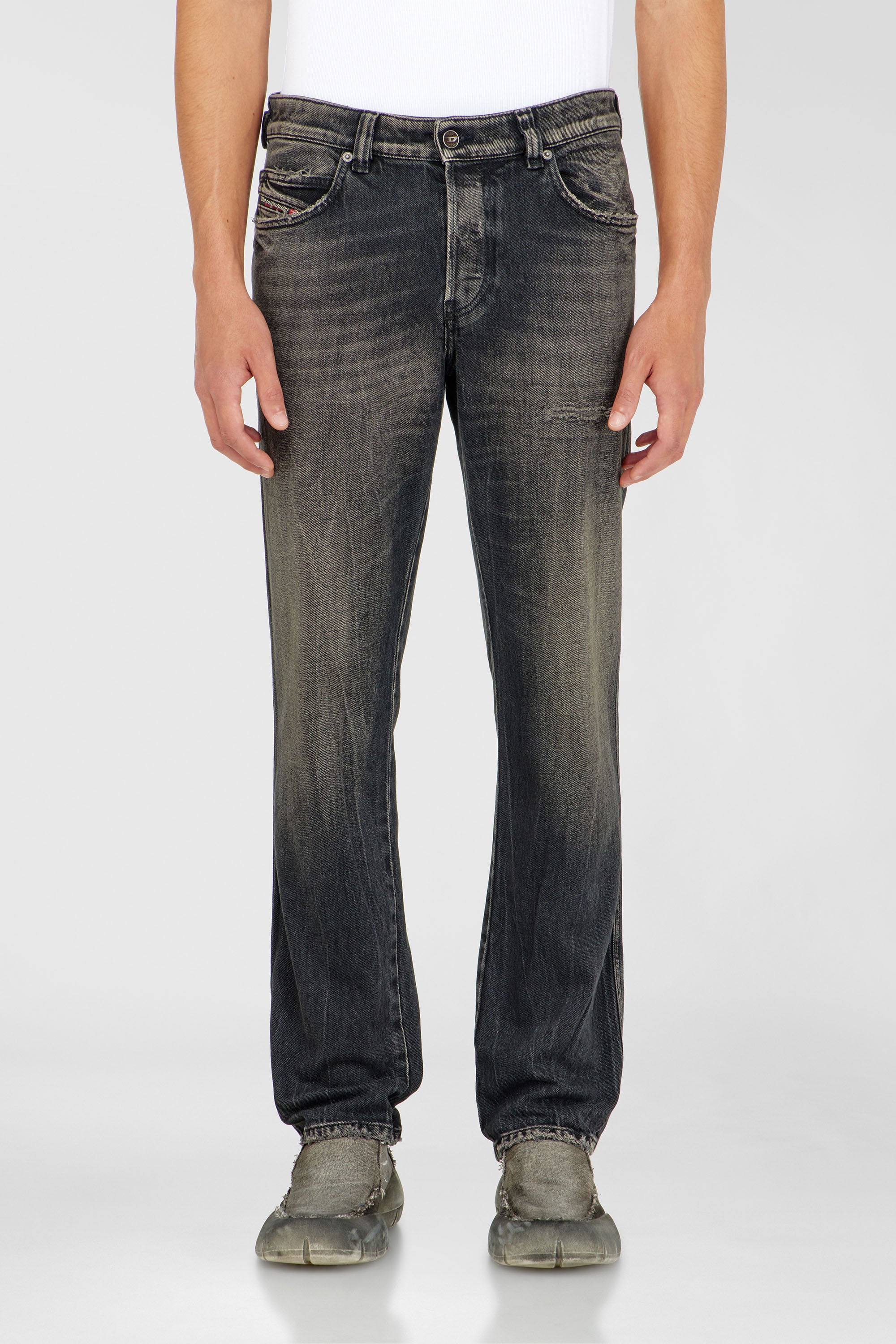 Diesel - Herren Slim Jeans 1993 D-Vyl 09P46, Schwarz/Dunkelgrau - 1