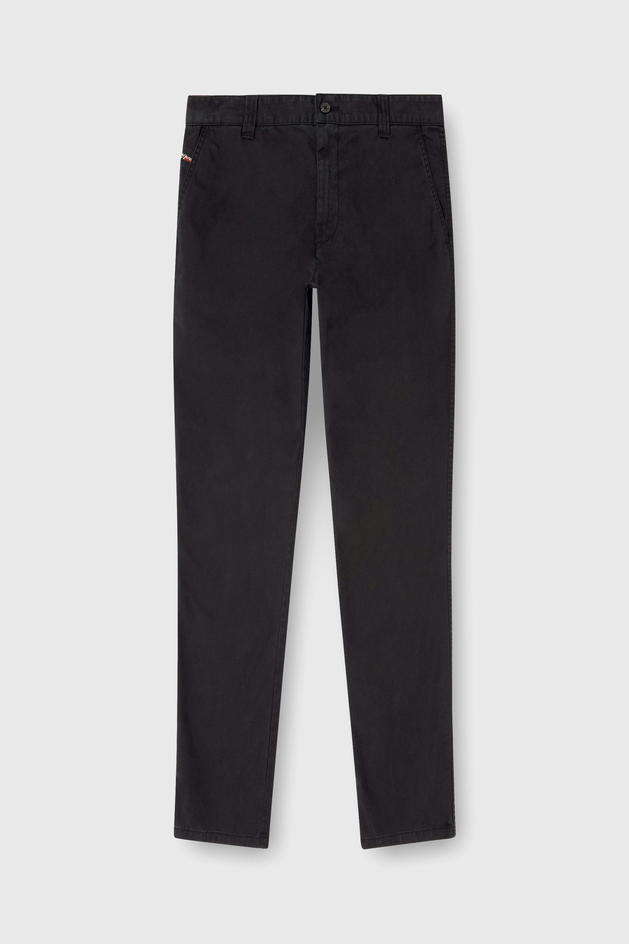 Diesel - P-DEFINE-EPCH, Herren Baumwollhose mit Nutzschlaufe in Schwarz - 2
