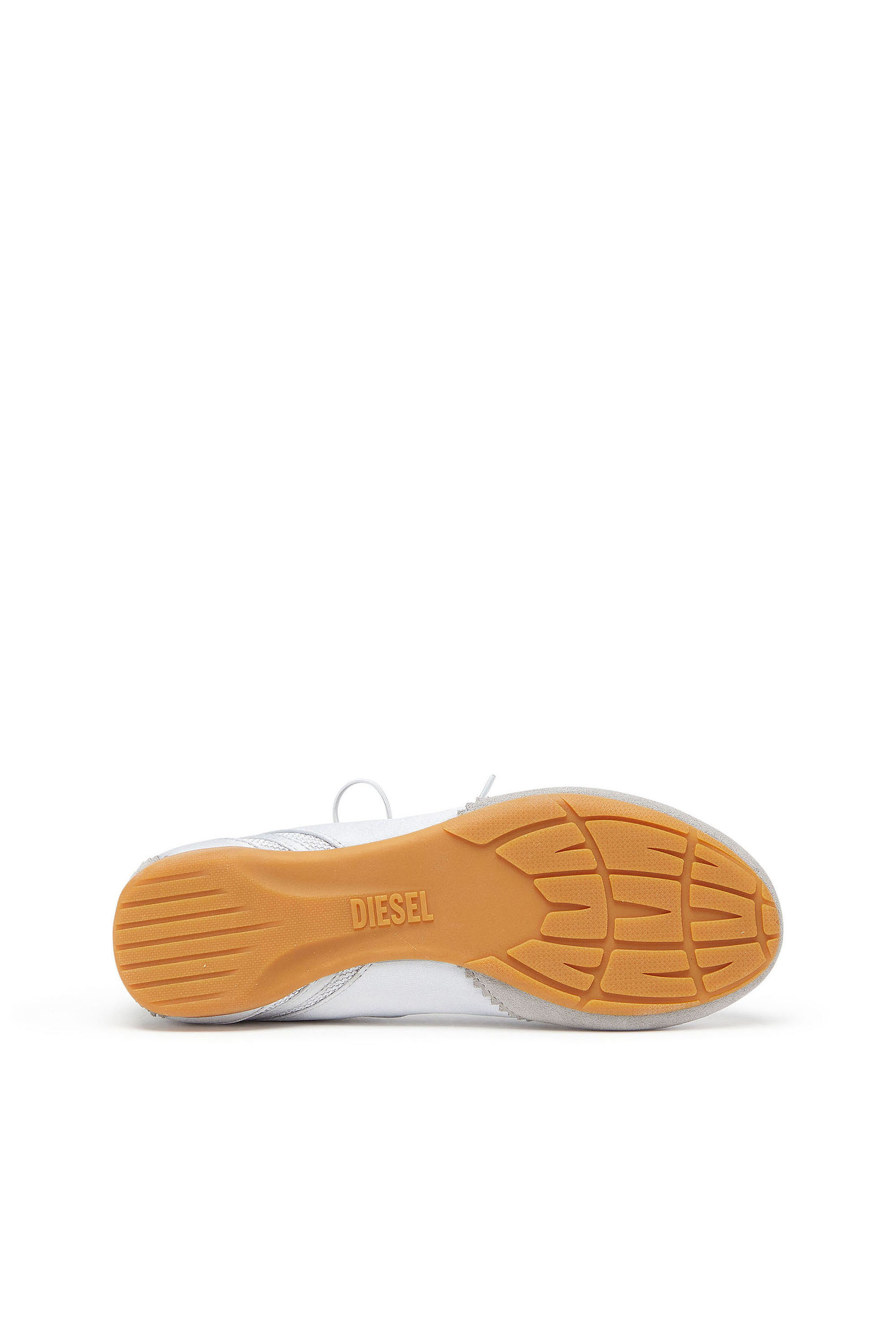 Diesel - D-MILE BALLERINA LACE UP II W, Damen D-Mile &ndash; Ballerinas aus Leder und Mesh in Hellblau - 5