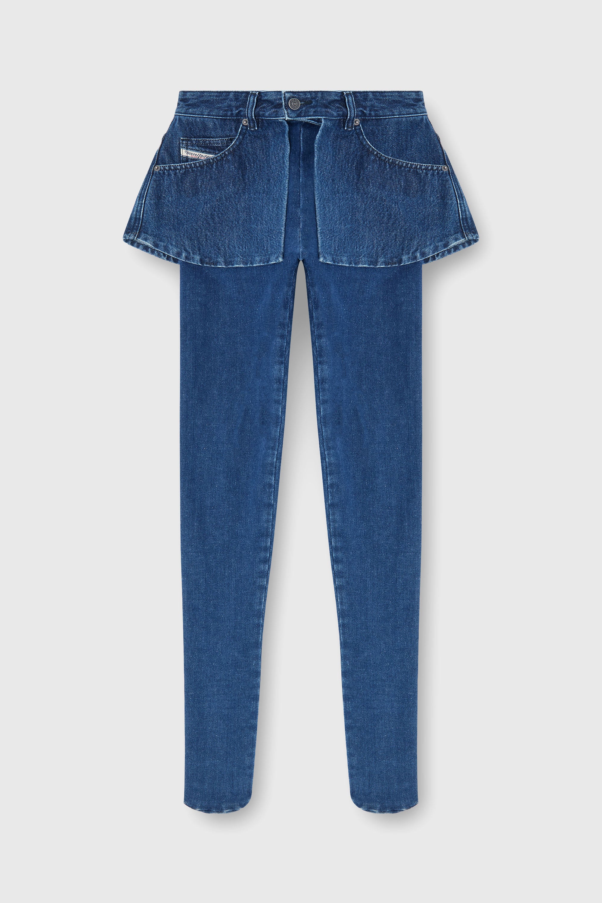 Diesel - Damen Skinny Jeans D-Spika 09R31, Dunkelblau - 2