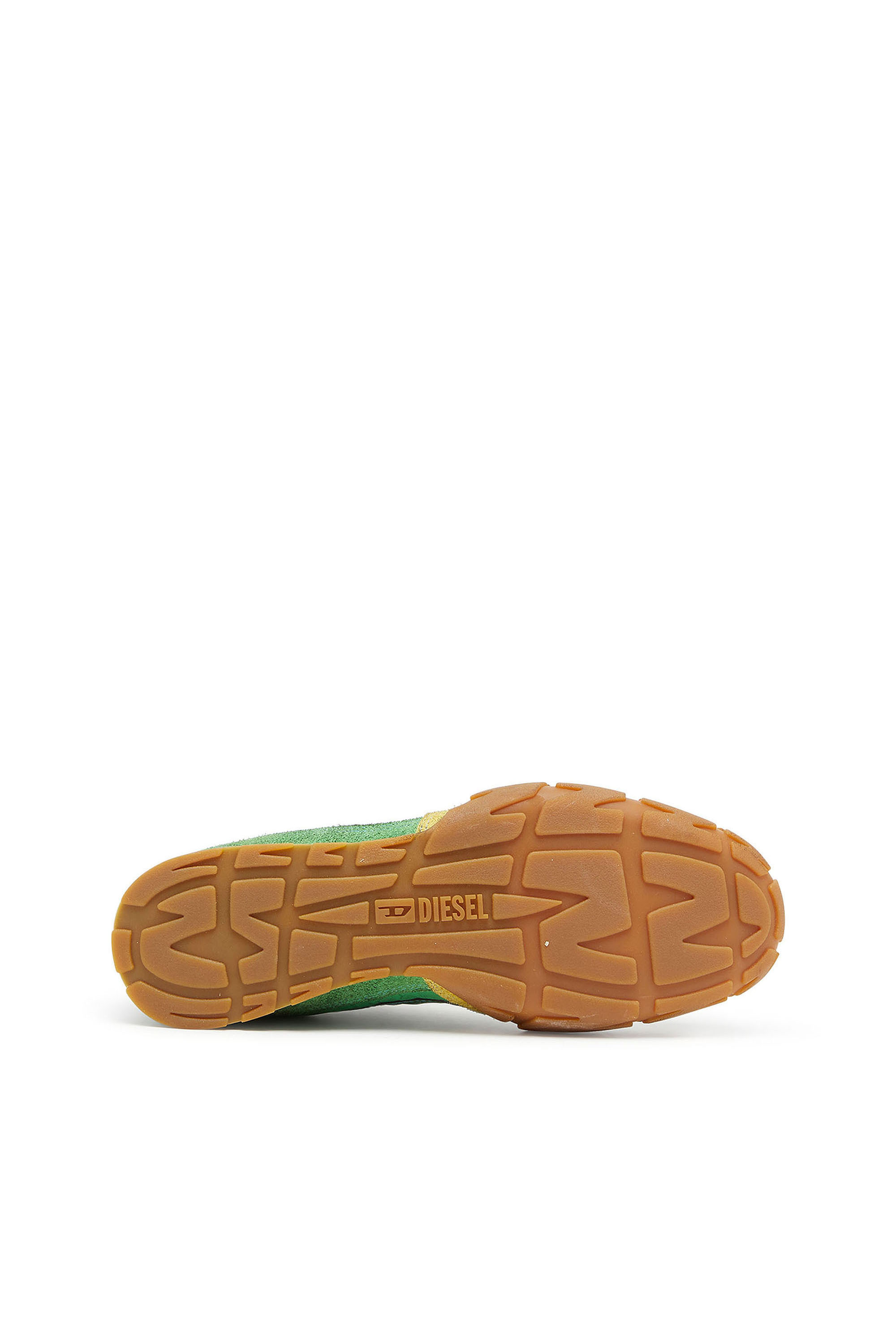 Diesel - S-PAGODHA LOW, Herren S-Pagodha &ndash; Sneakers aus Leder und Nylon in Gr&uuml;n - 4