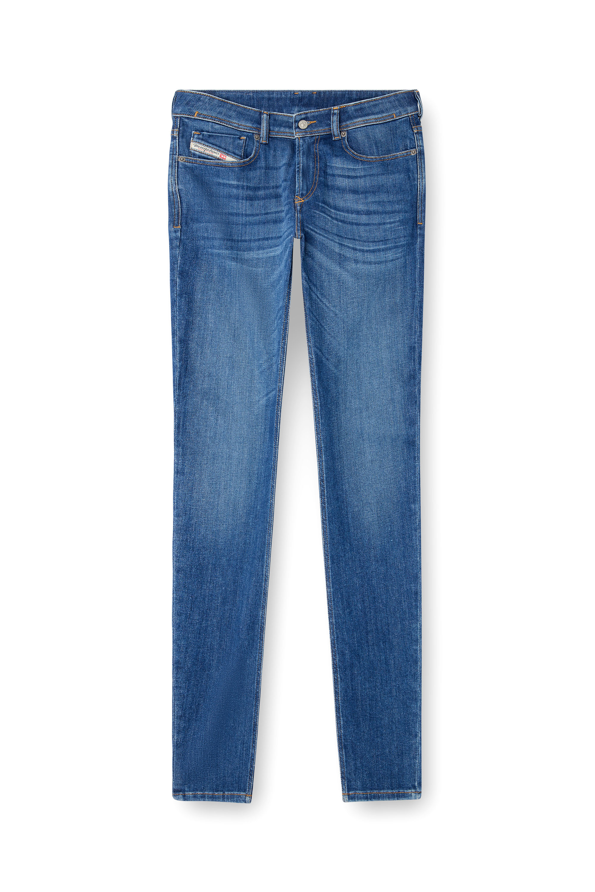 Diesel - Herren Skinny Jeans 1979 Sleenker 09M73, Mittelblau - 2