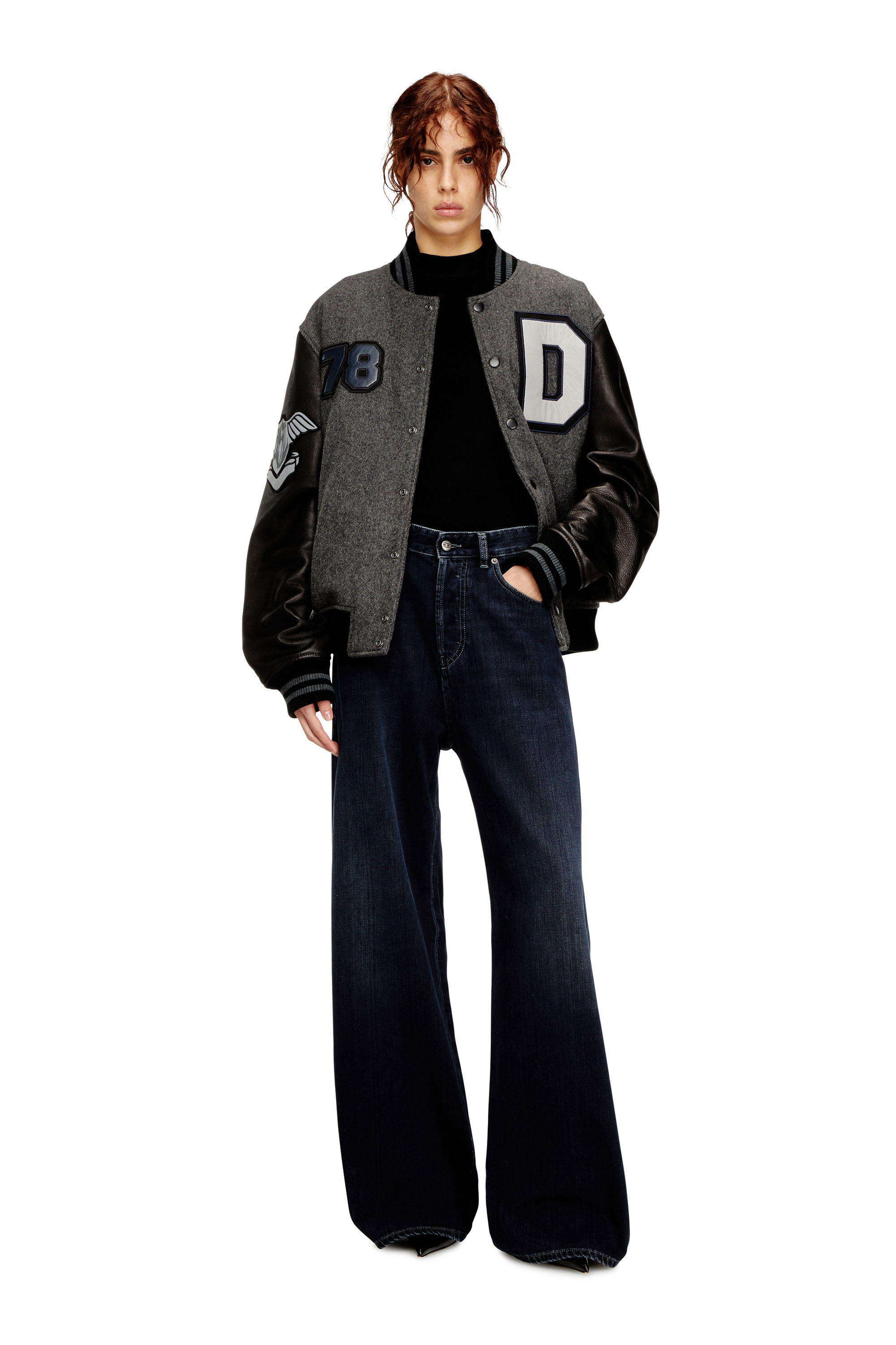 Diesel - Damen Relaxed Jeans 1996 D-Sire 09Q19, Dunkelblau - 2