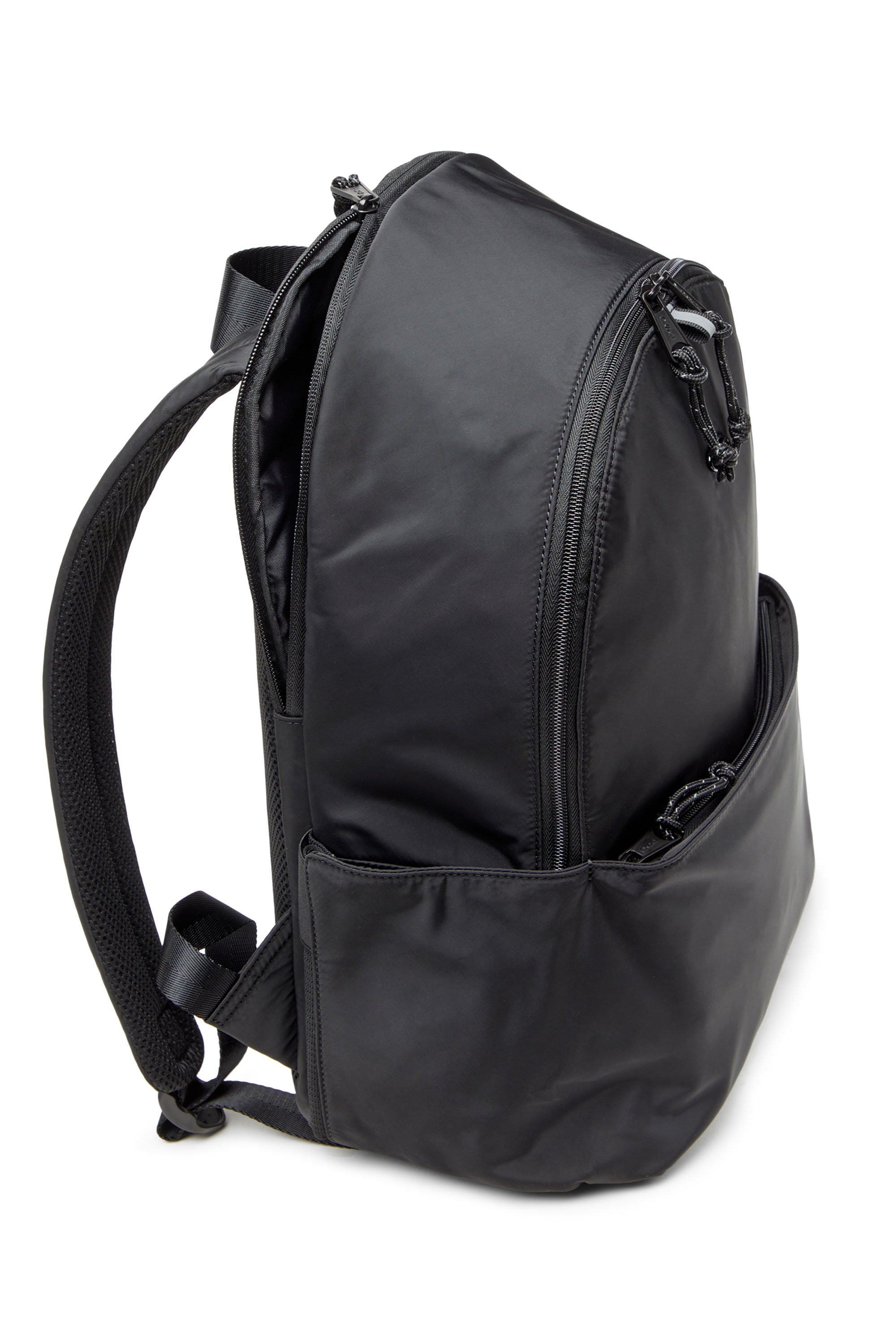 Diesel - D-PACK BACKPACK X, Herren D-Pack-Rucksack aus Satin-Touch-Stoff in Schwarz - 5