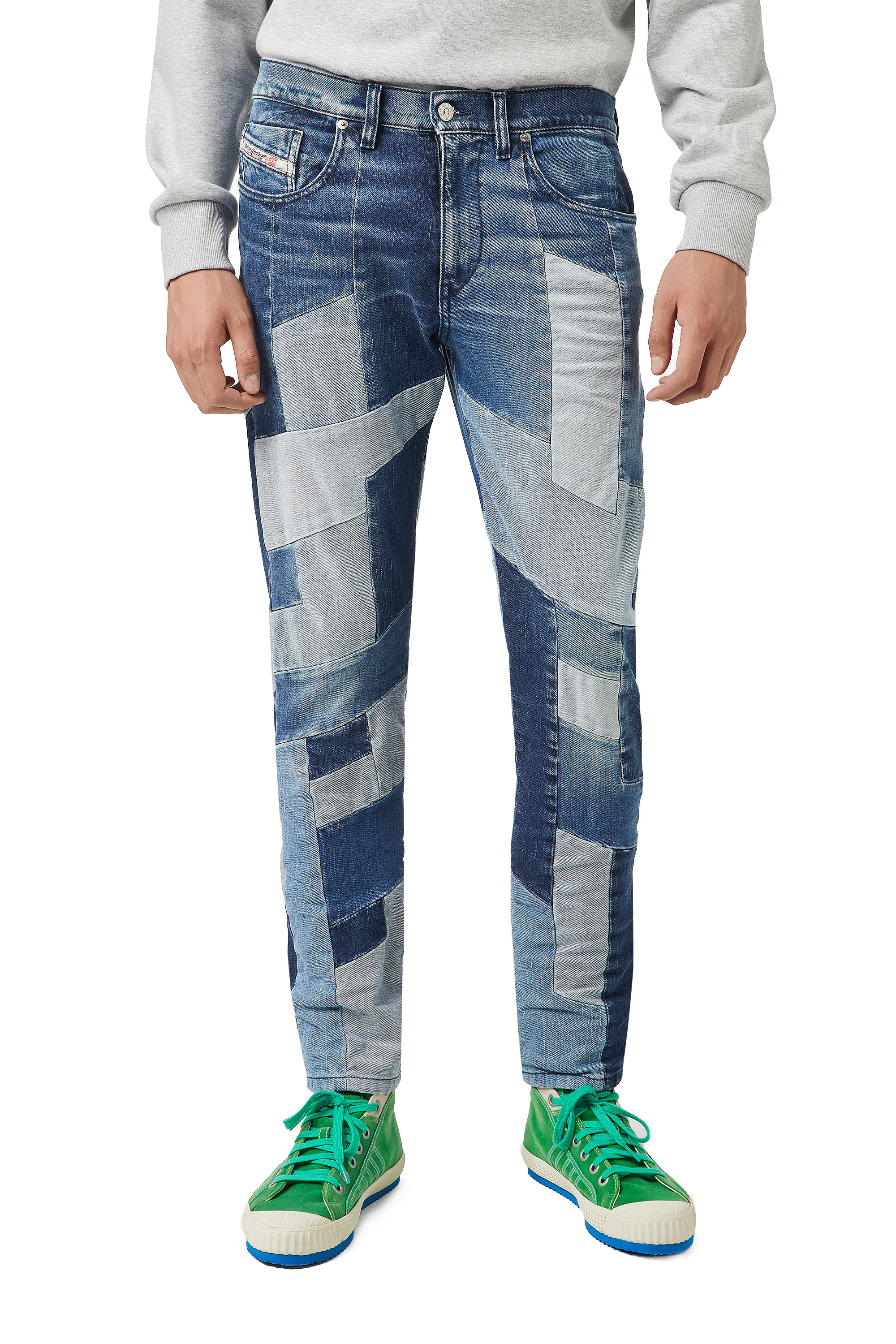 D-Strukt 09A91, Hellblau - Jeans