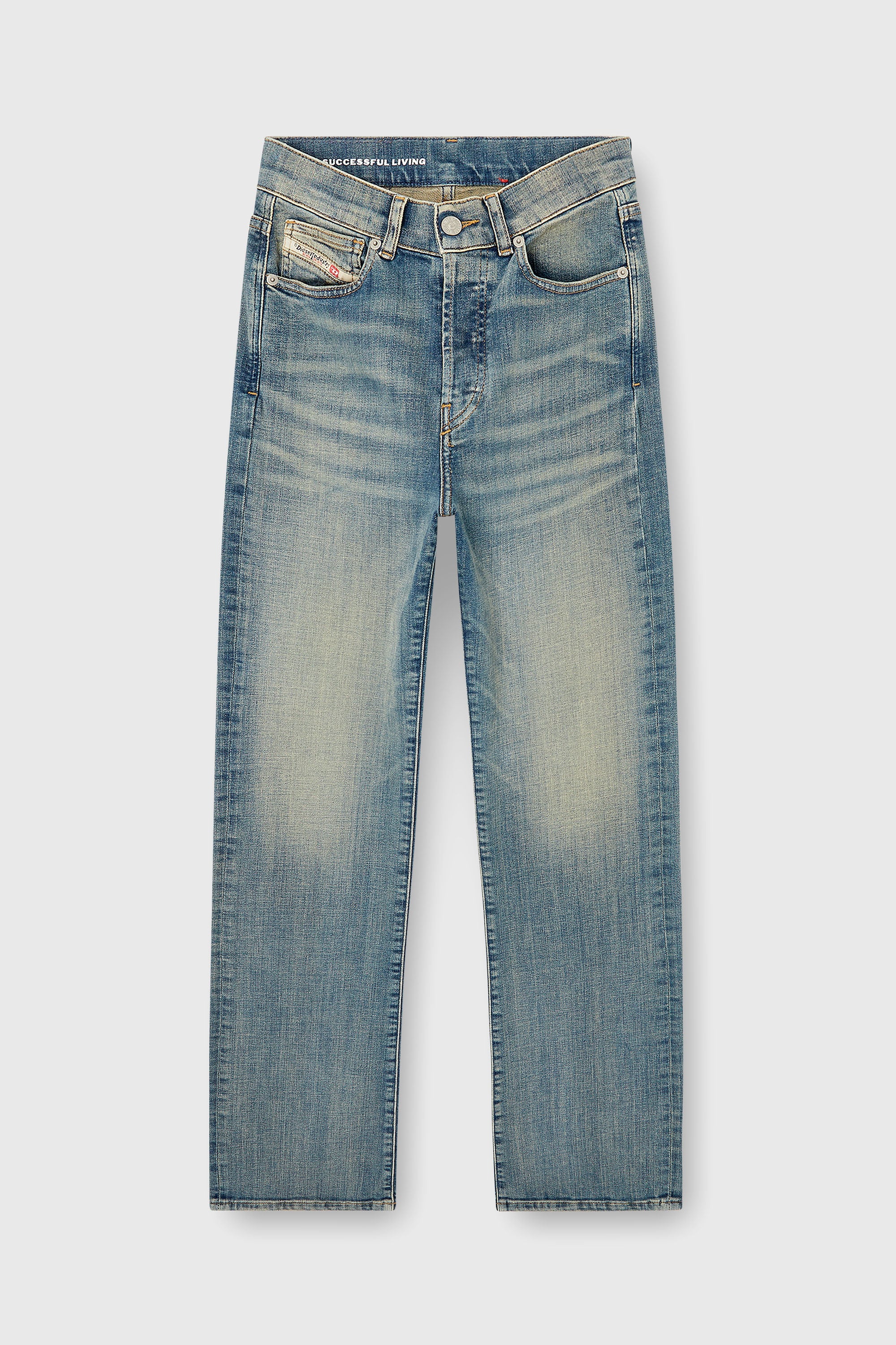 Diesel - Damen Regular Jeans 1971 D-Sent 09N32, Mittelblau - 2