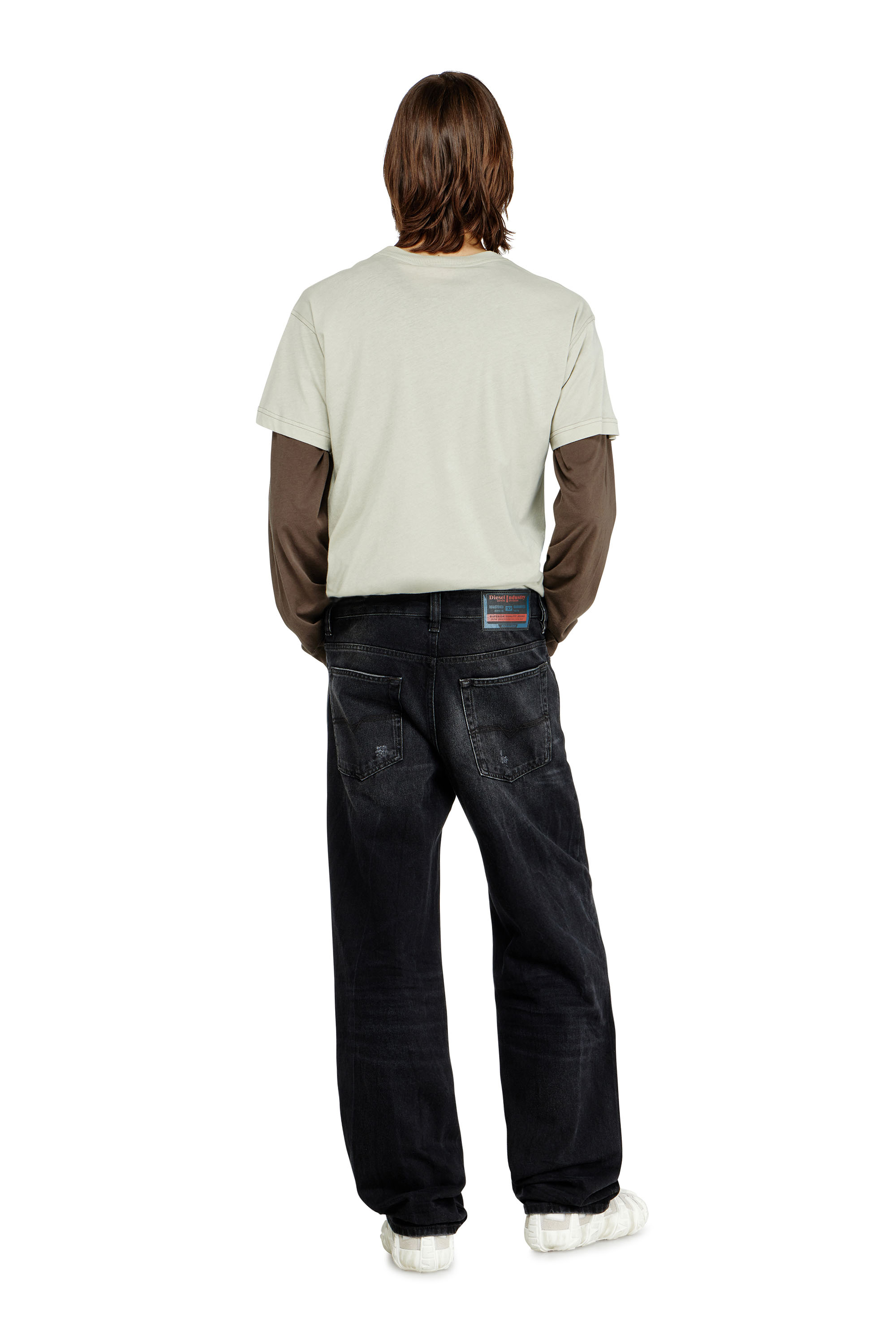 Diesel - Herren Relaxed Jeans 2001 D-Macro 0BEBB, Schwarz - 3