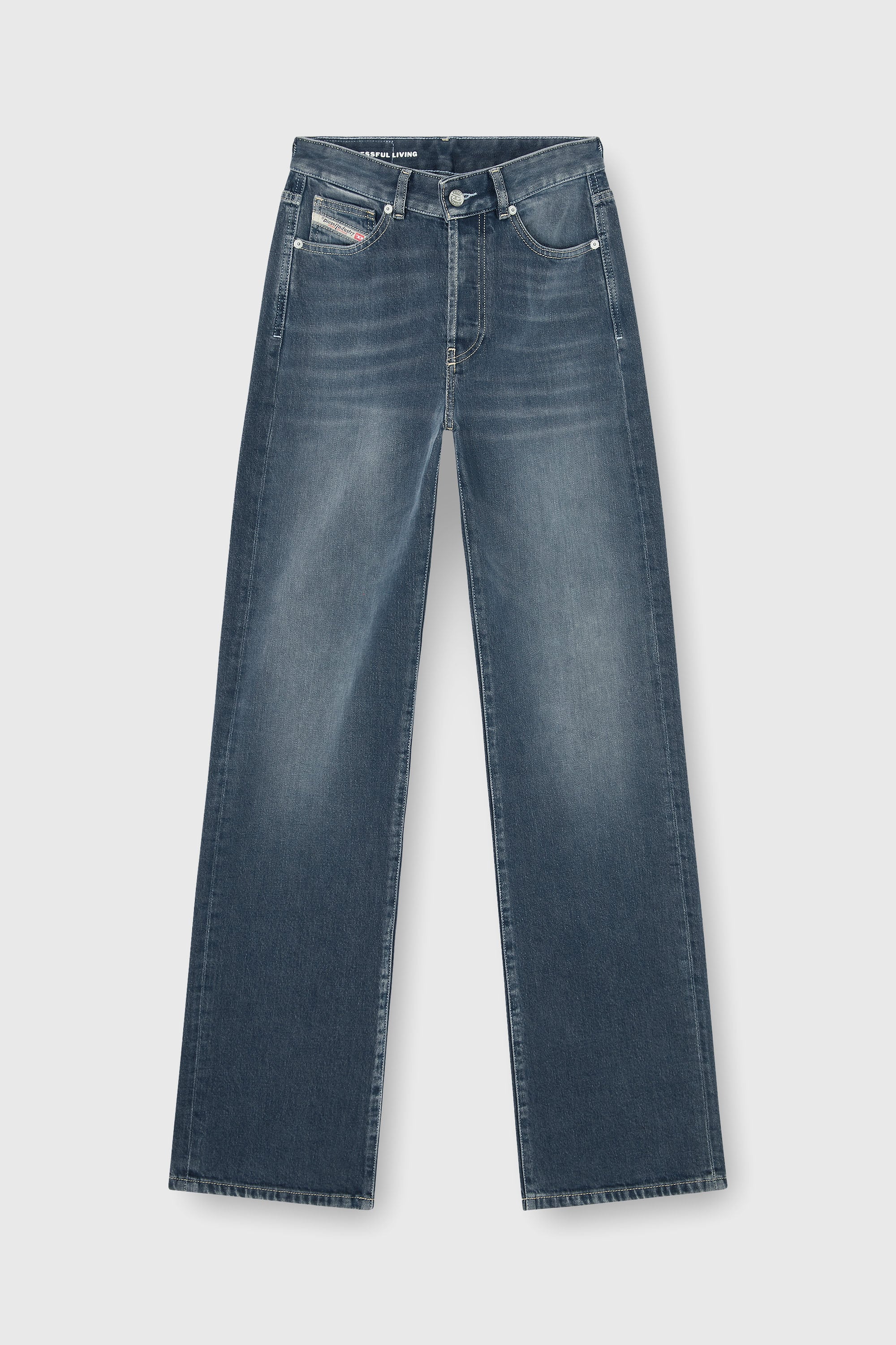 Diesel - Damen Regular Jeans 1971 D-Sent 007EI, Dunkelblau - 2