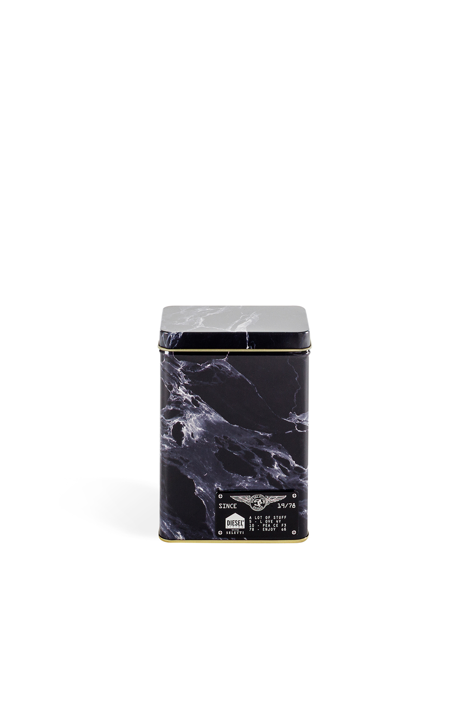 Diesel - 11100 SURVIVAL, Unisex Schwarze Metallbox mit Deckel in Schwarz/Grau - 1