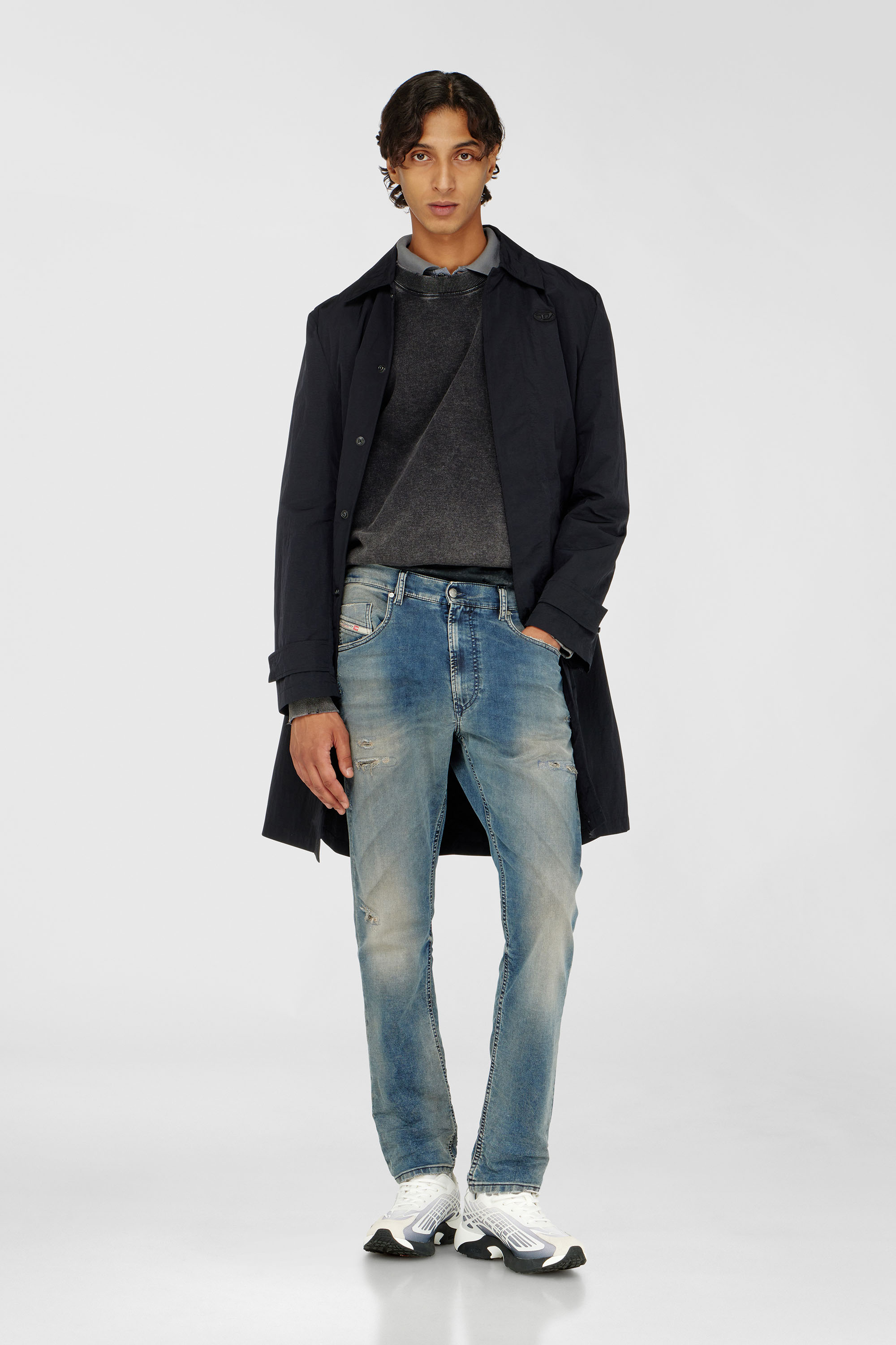 Diesel - Herren Regular 2032 D-Krooley-BW Joggjeans&reg; 068WY, Mittelblau - 1