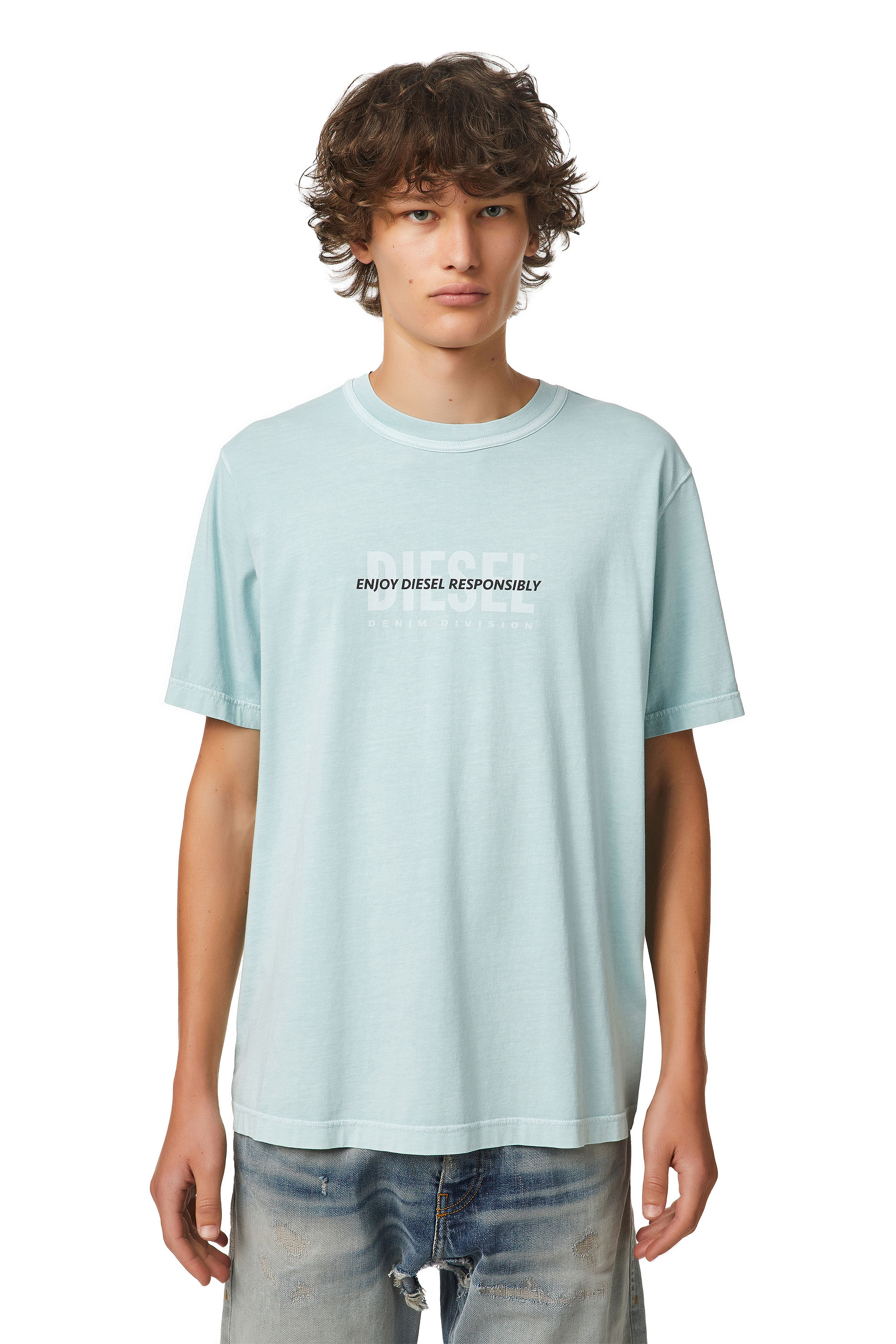 T-JUBINDY-B2, Hellblau - T-Shirts