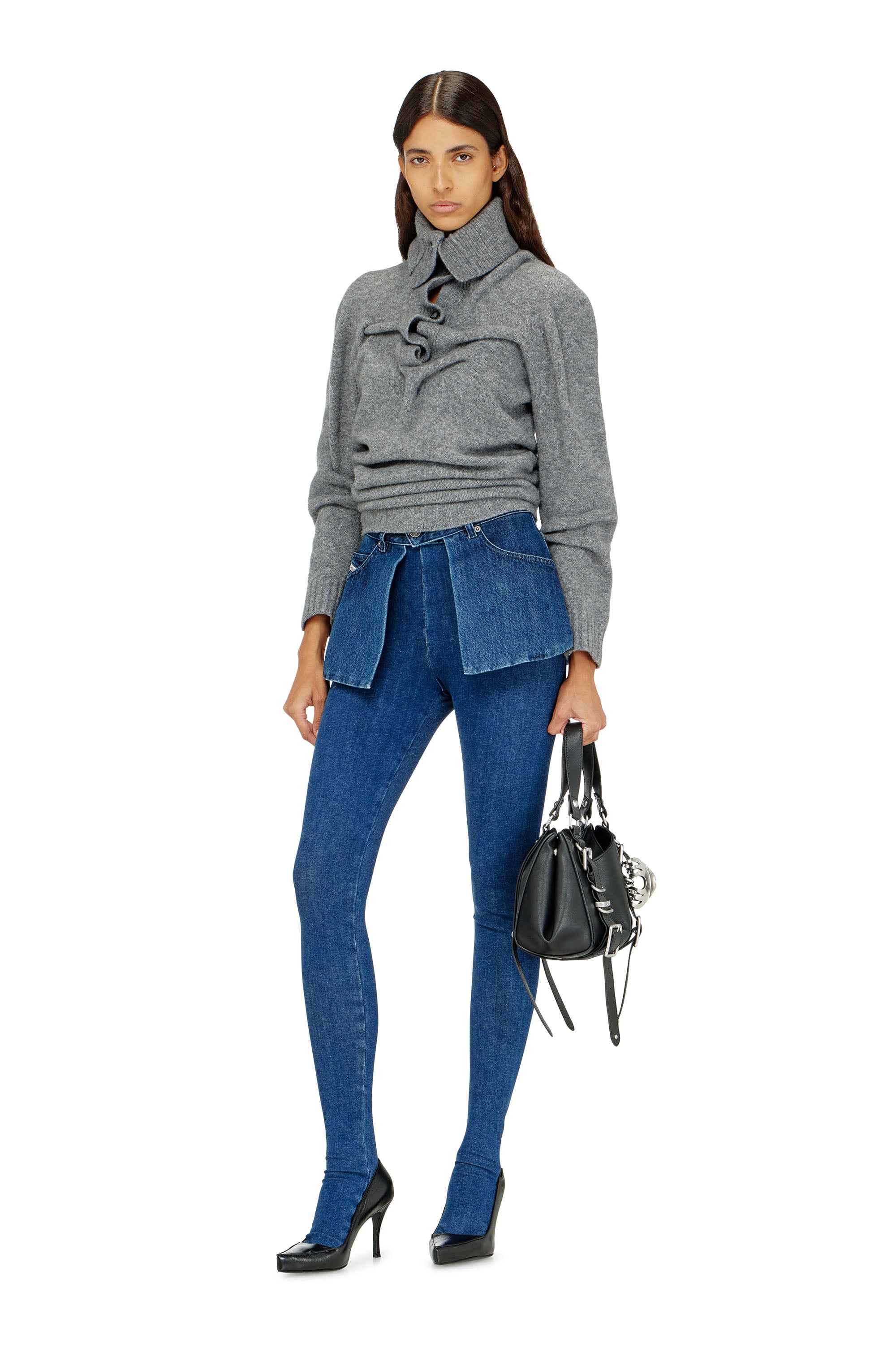 Diesel - Woman's Skinny Jeans D-Spika 09R31, Dark Blue - 1