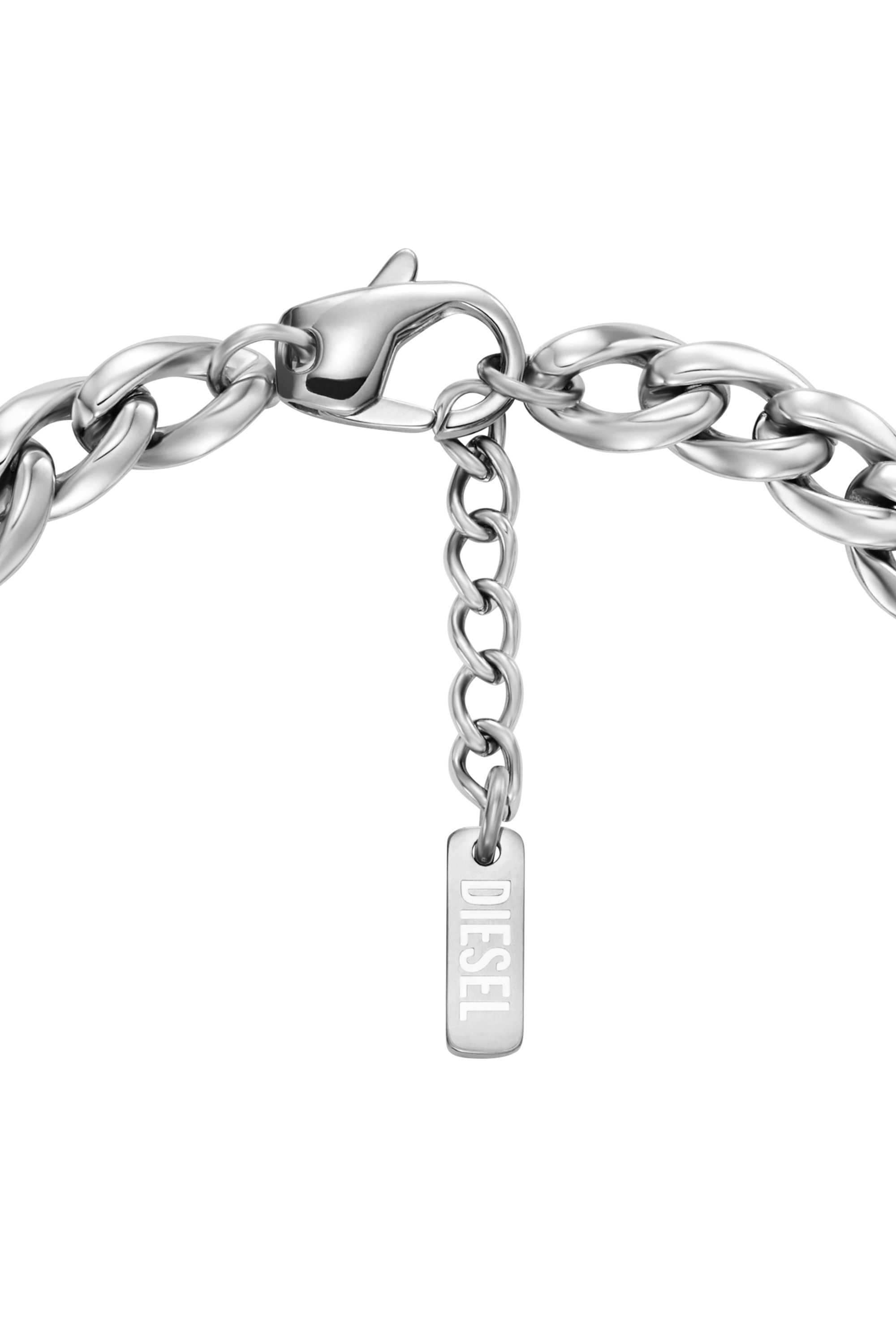 Diesel - DX1721040, Unisex Kettenarmband aus Edelstahl in Silber - 2