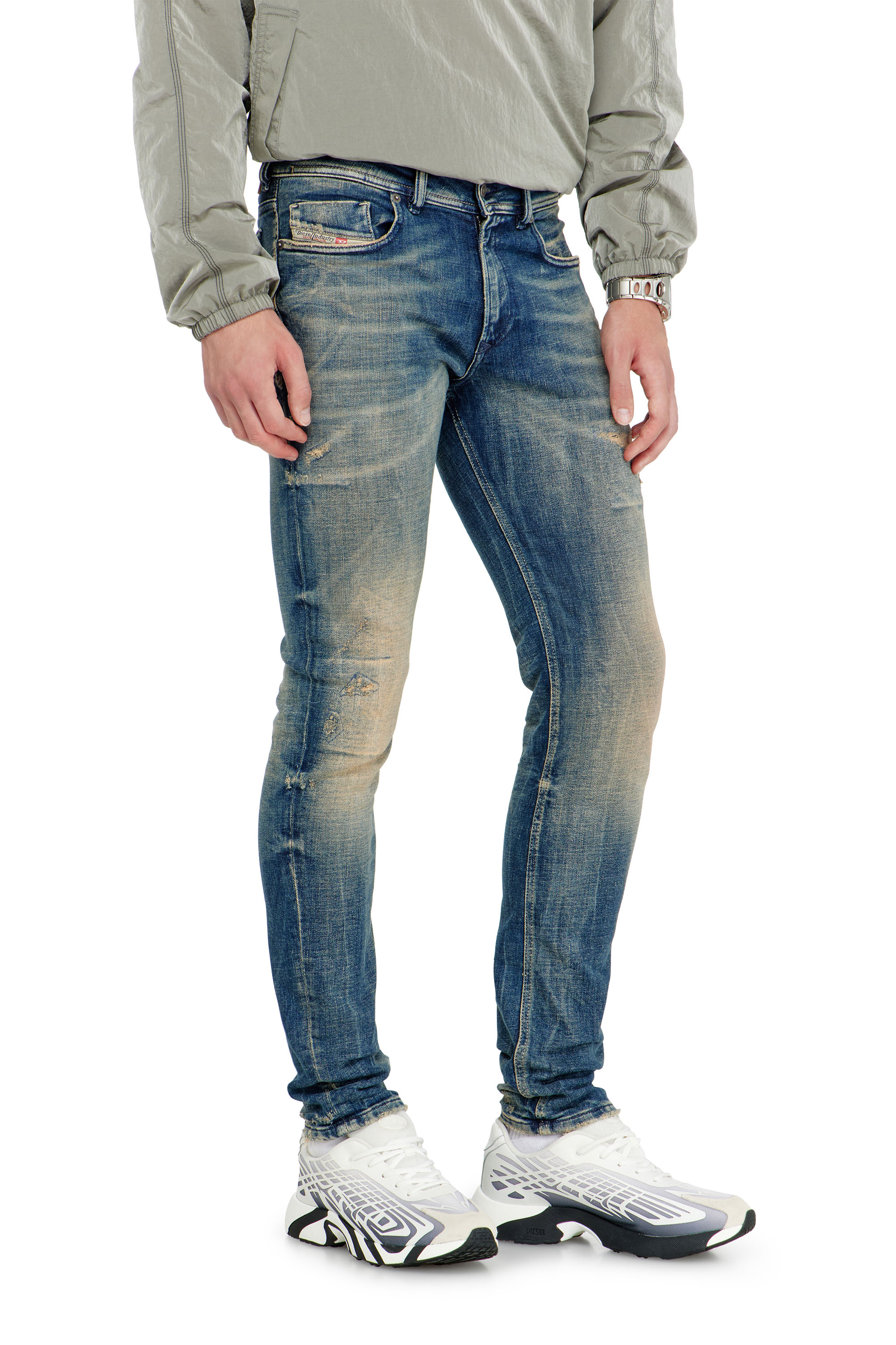 Diesel - Herren Skinny Jeans 1979 Sleenker 09P68, Dunkelblau - 7
