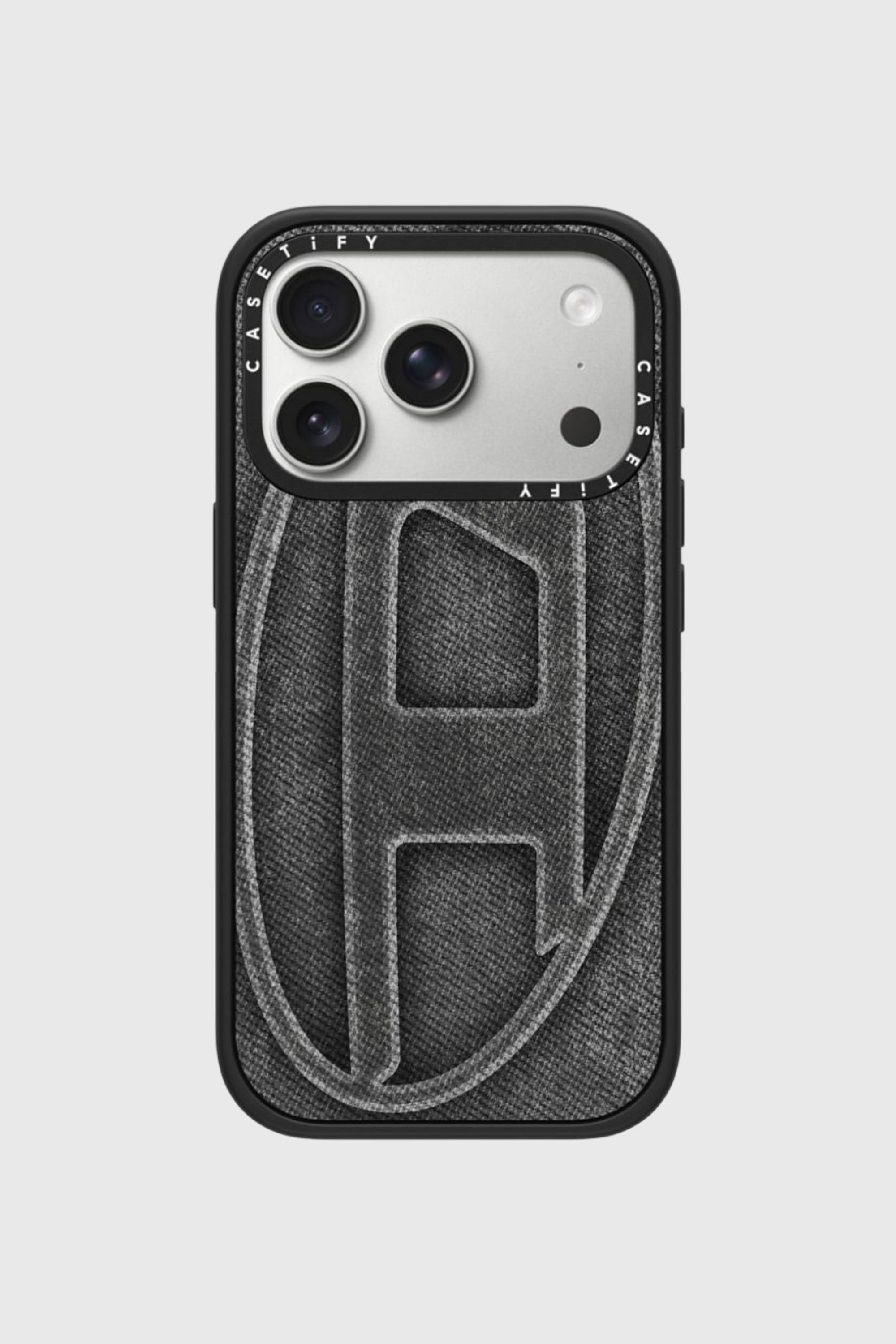 Diesel - 60574 MOULDED CASE, Unisex H&uuml;lle Oval D impact f&uuml;r iPhone 17 Pro in Schwarz - 1