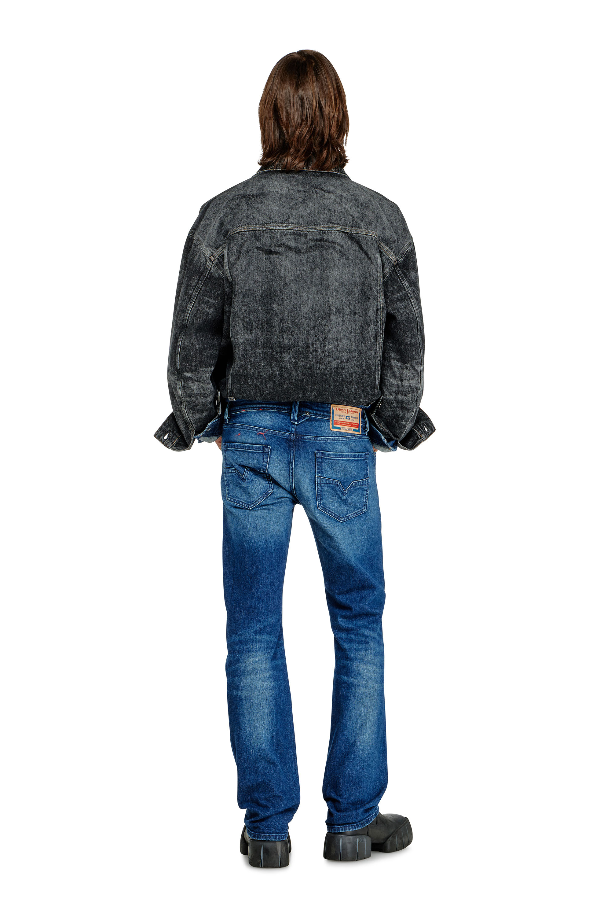 Diesel - Herren Regular Jeans 1985 Larkee 09L51, Dunkelblau - 4