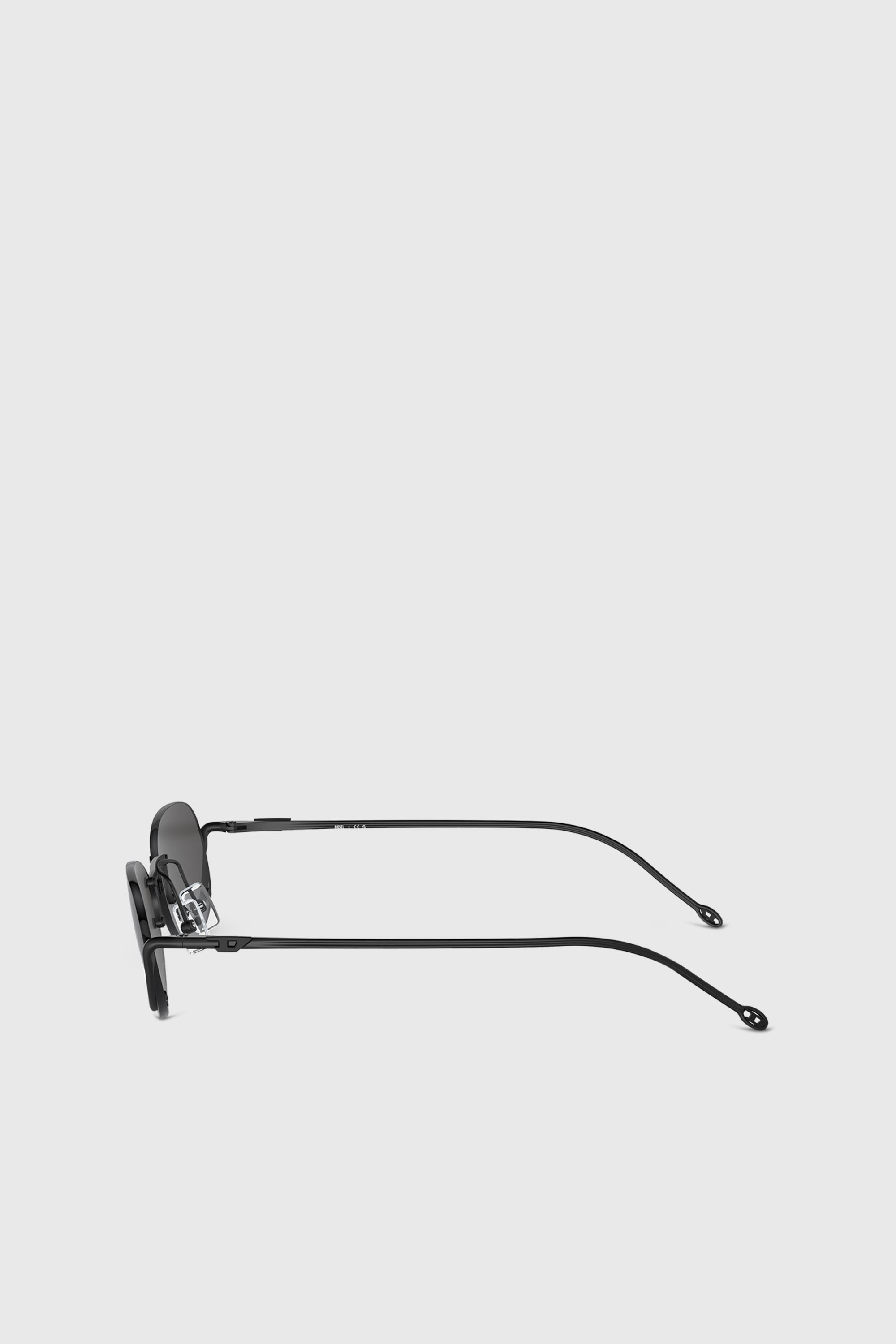 Diesel - 0DL1004, Unisex Ovaler Modell Brille in Schwarz - 2