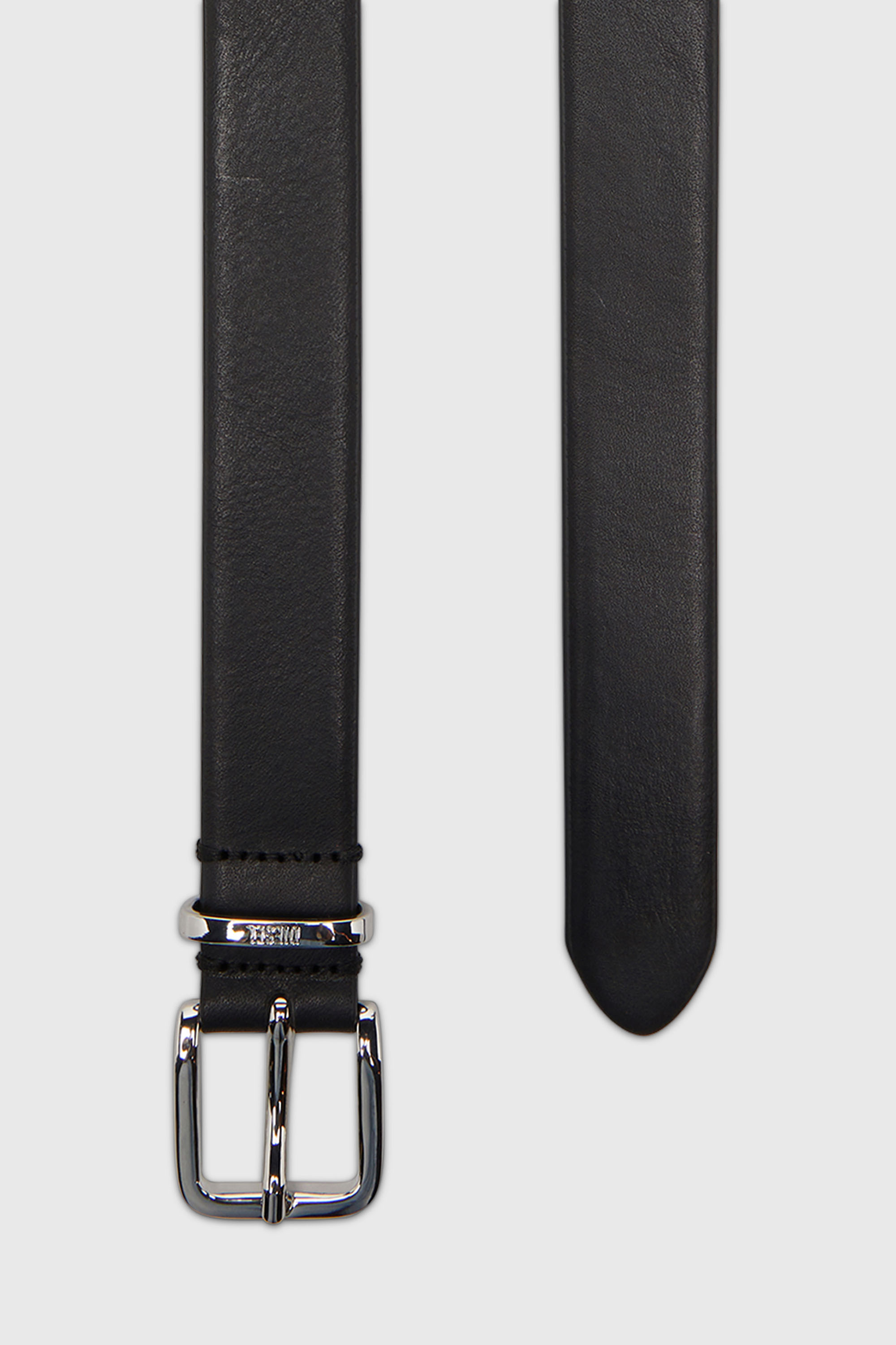Diesel - B-BISCOTTO W KNOT 25, Damen 2.5 cm Lederg&uuml;rtel in Schwarz - 2