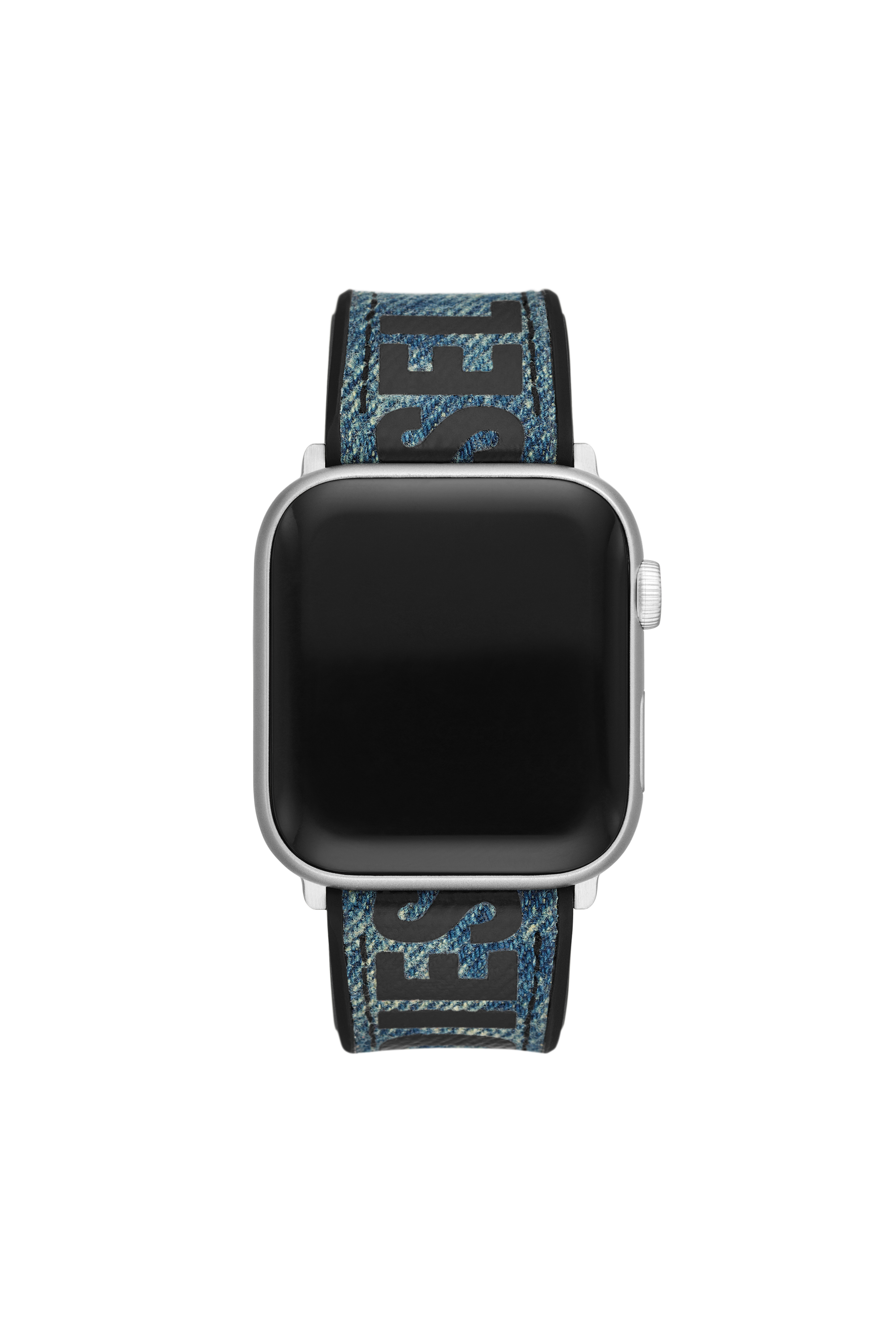 Diesel - DSS0016, Unisex Leder Armband f&uuml;r Apple Watch&reg;, 42mm, 44mm, 45mm in Blau - 3