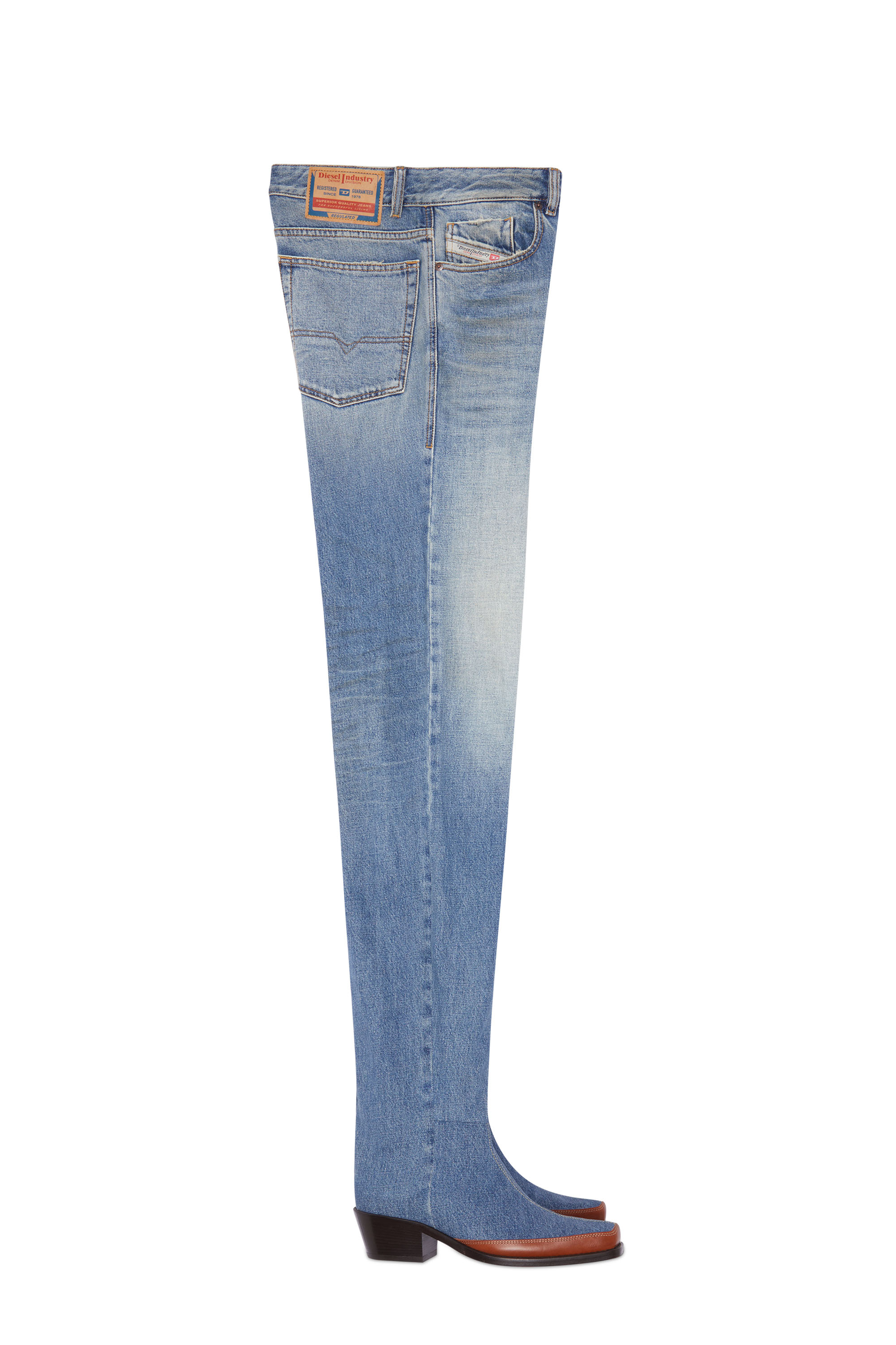 Diesel - 1955 007A7 Straight Jeans,  - Image 6