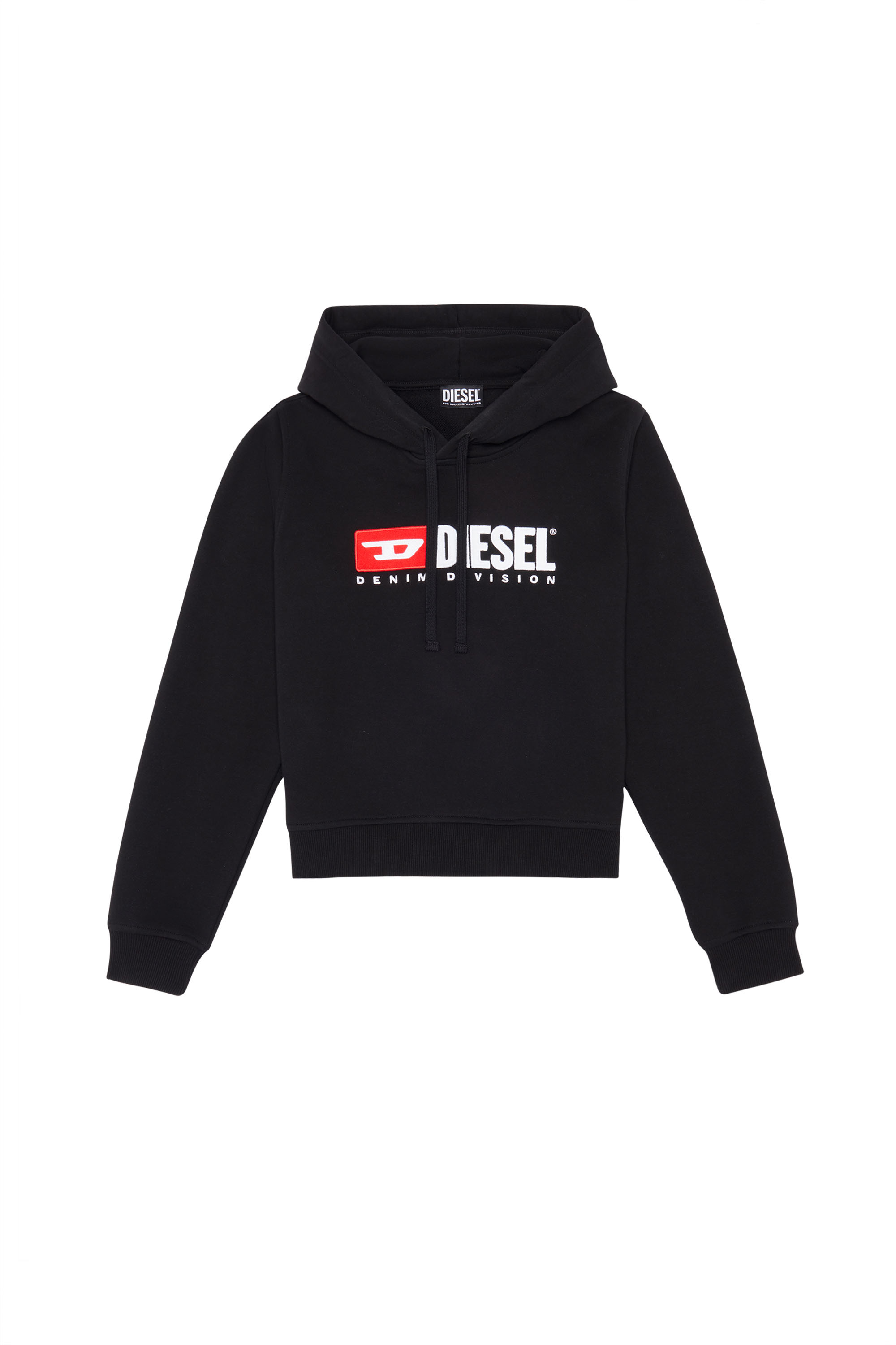 Diesel - F-REGGY-HOOD-DIV, Schwarz - Image 3