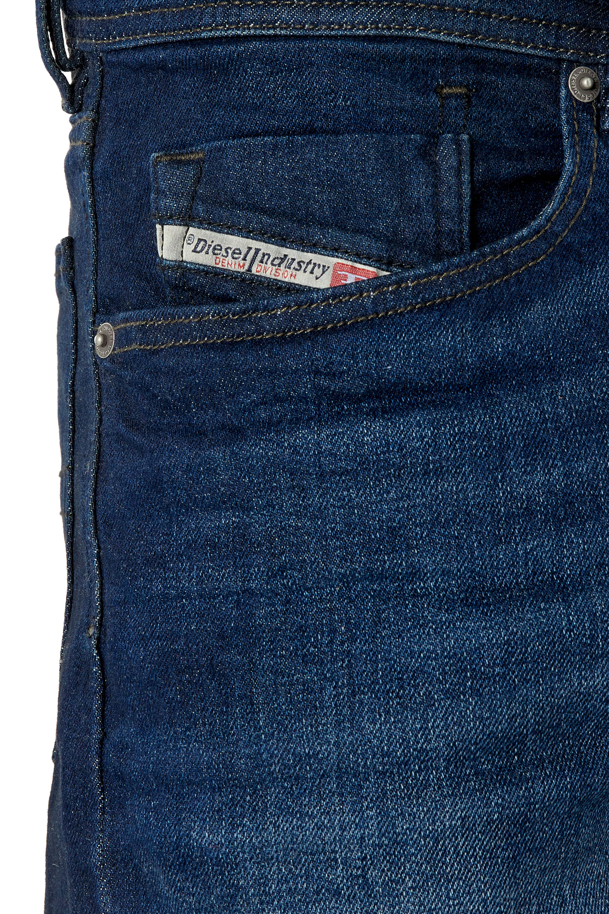 Straight Jeans Waykee E814W, Mittelblau Diesel - Straight Jeans Waykee E814W, Herren Straight Jeans - Waykee in Mittelblau - 5