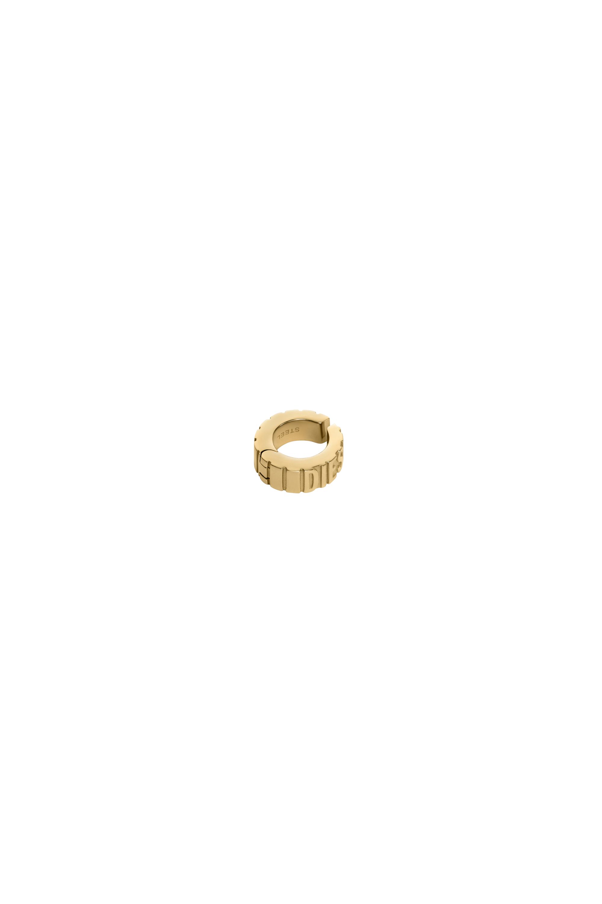 Diesel - DX1565710 JEWEL, Unisex Cuff-Ohrring aus goldenem Edelstahl in Gold - 1