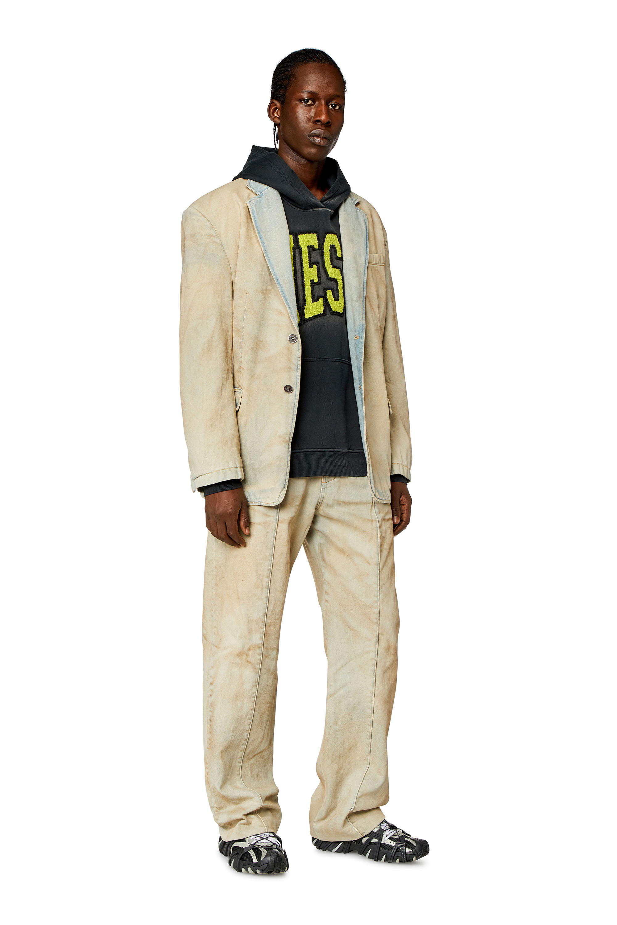 Diesel - Herren Relaxed Jeans D-Chino-Work 0JGAS, Hellblau - 1