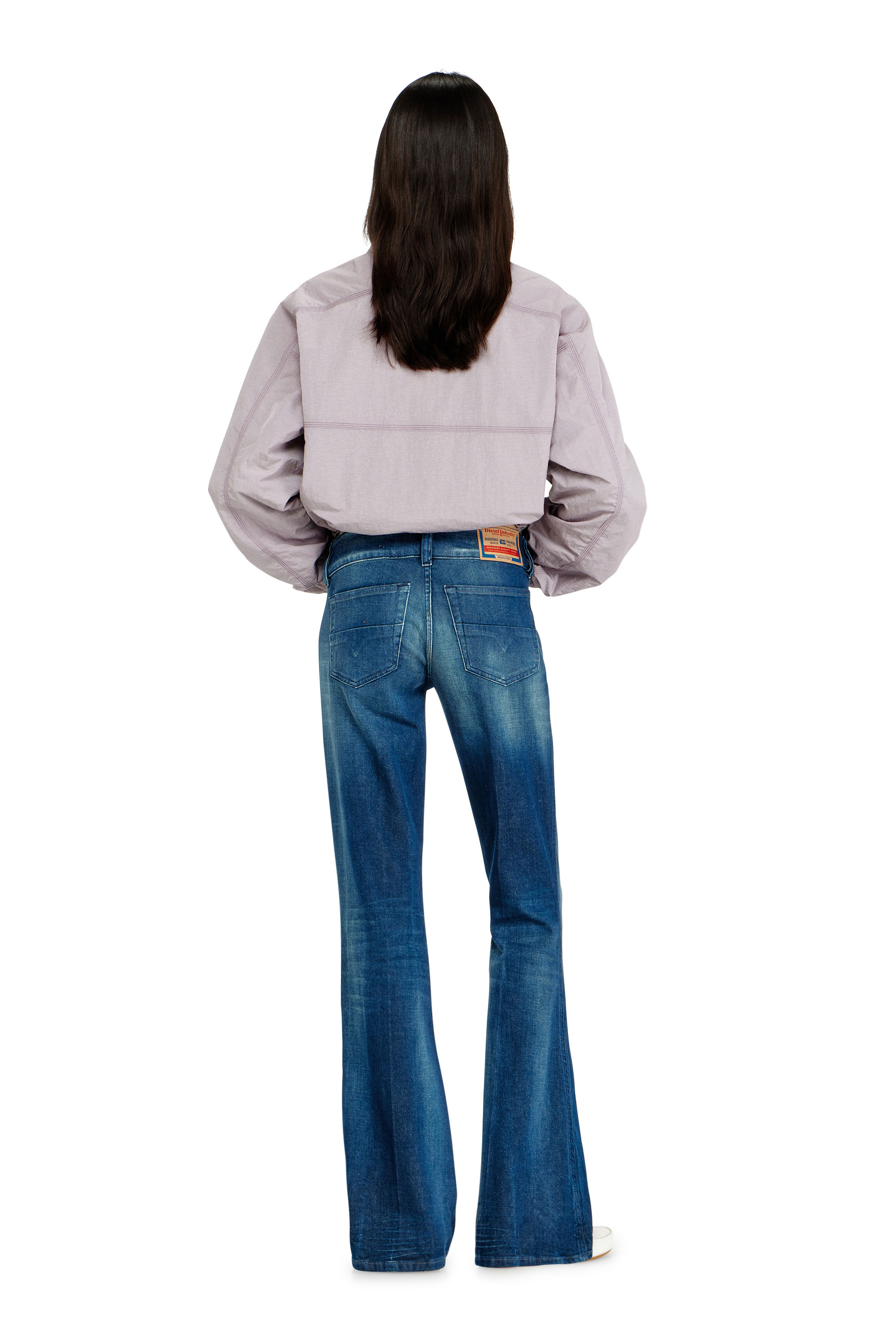 Diesel - Damen Bootcut Jeans D-Hush 0ADBQ, Blau - 3