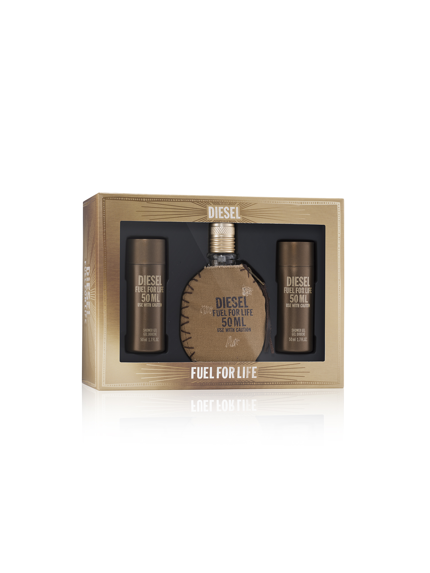FUEL FOR LIFE 50ML GIFT SET, Braun Diesel - FUEL FOR LIFE 50ML GIFT SET, Braun - Image 1