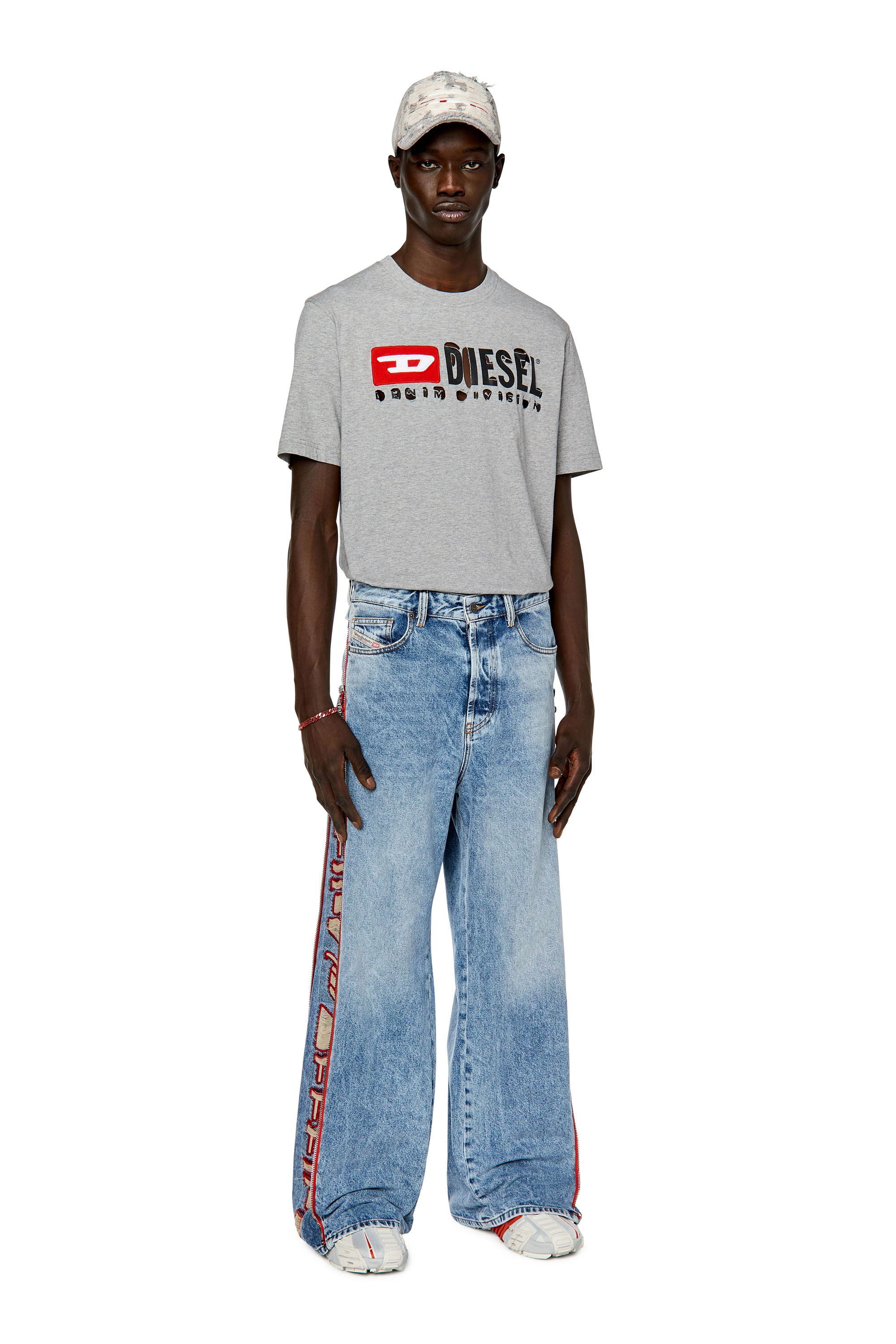 Diesel - D-Rise 09G47 Straight Jeans, Hellblau - Image 4