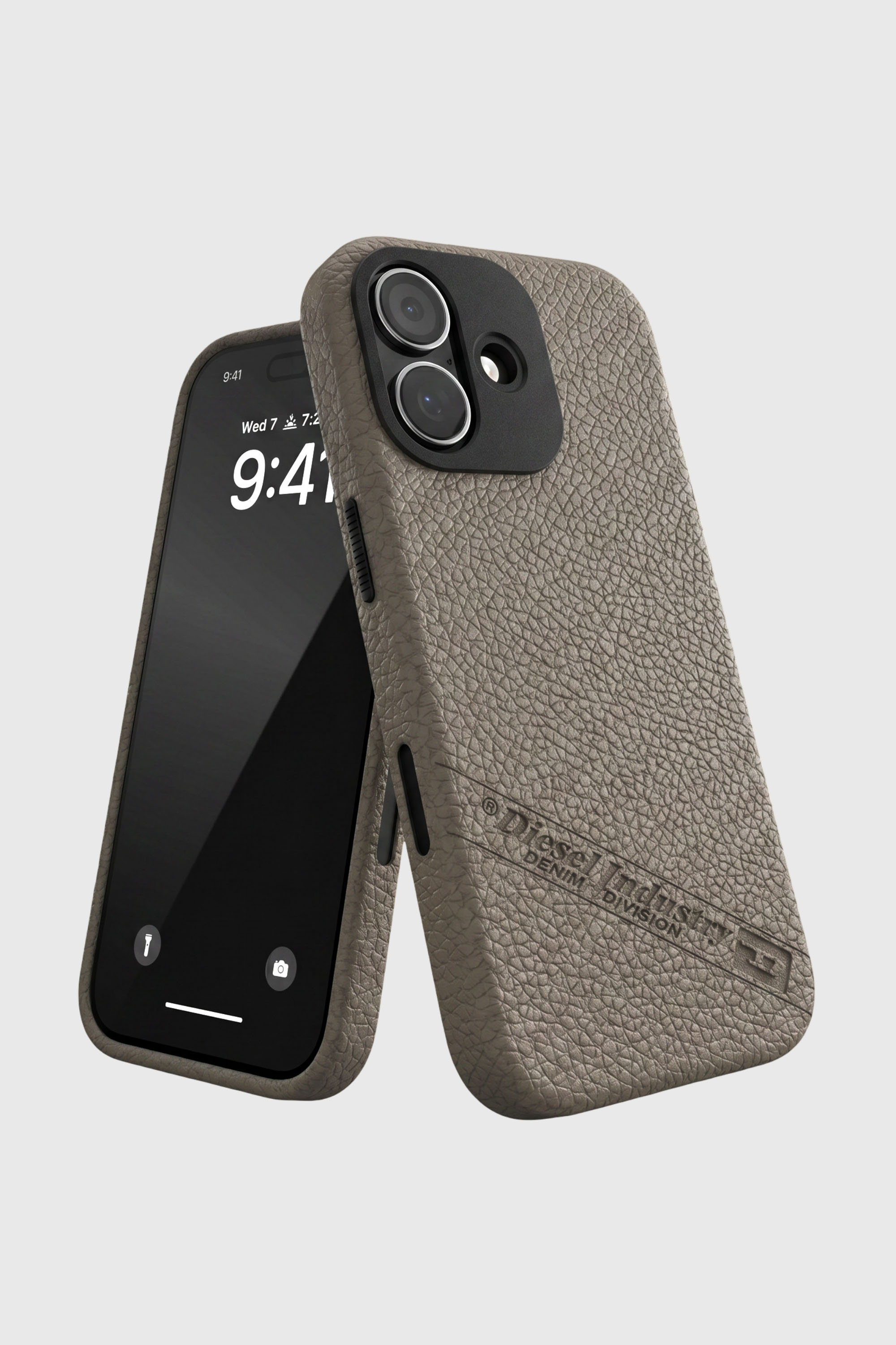 Diesel - 60643 MOULDED CASE, Unisex Flag D H&uuml;lle mit MagSafe f&uuml;r iPhone 17 in Beige - 6