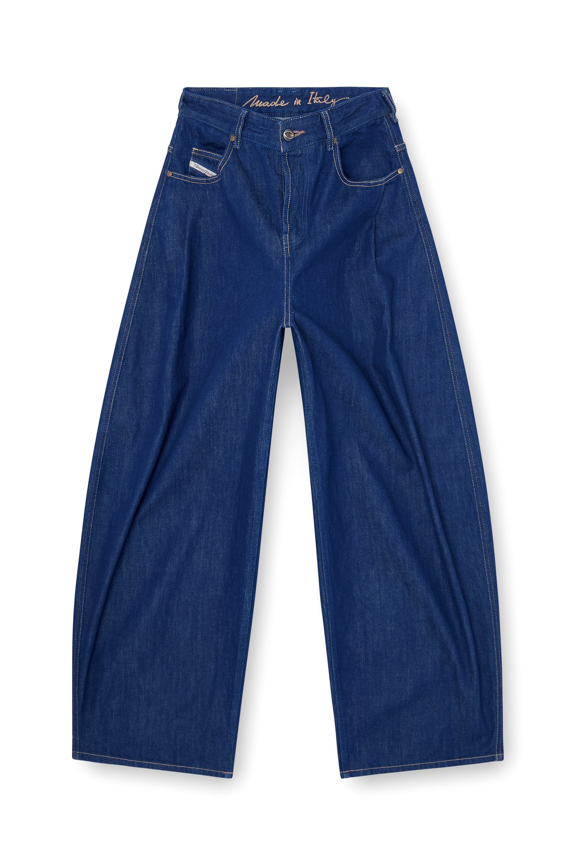 Diesel - Damen Relaxed Jeans 1987 D-Khelz 09Q09, Dunkelblau - 3