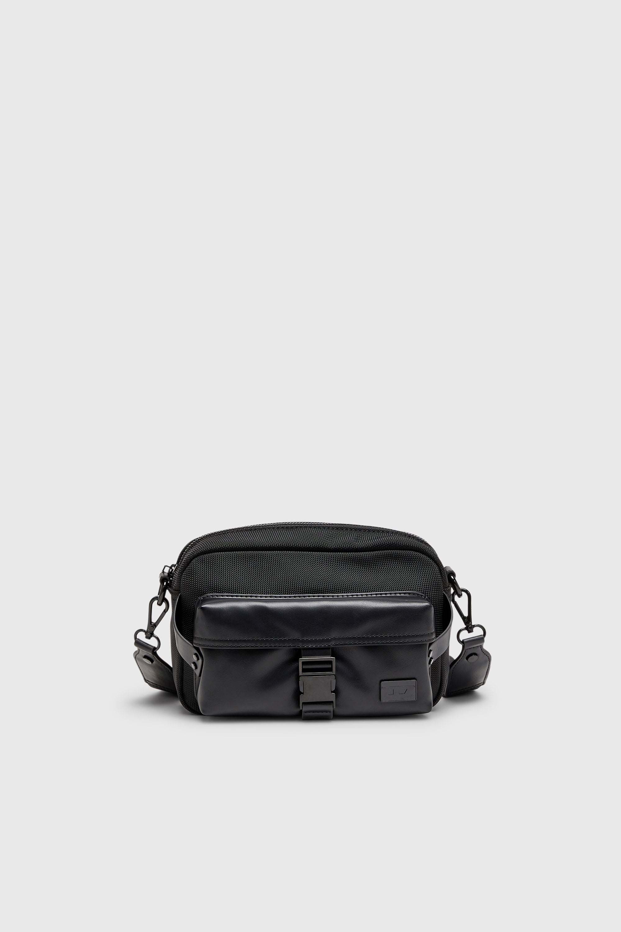 Diesel - MULTI-PKTS CAMERA BAG X, Unisex Multi-Pkts - Crossbody-Tasche aus Nylon mit Klappentasche in Schwarz - 1