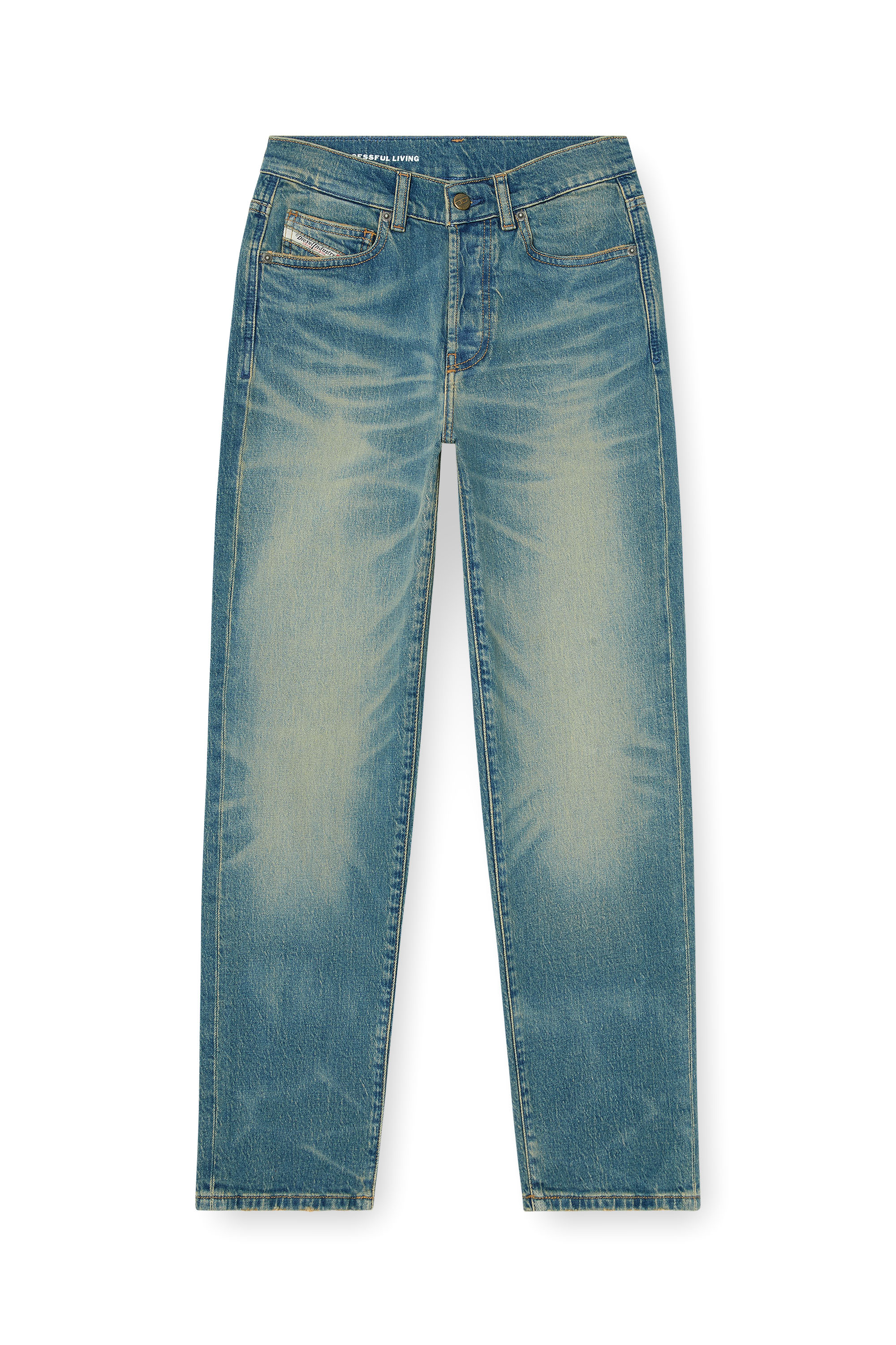 Diesel - Damen Regular Jeans 1981 D-Went 0KBBP, Mittelblau - 6