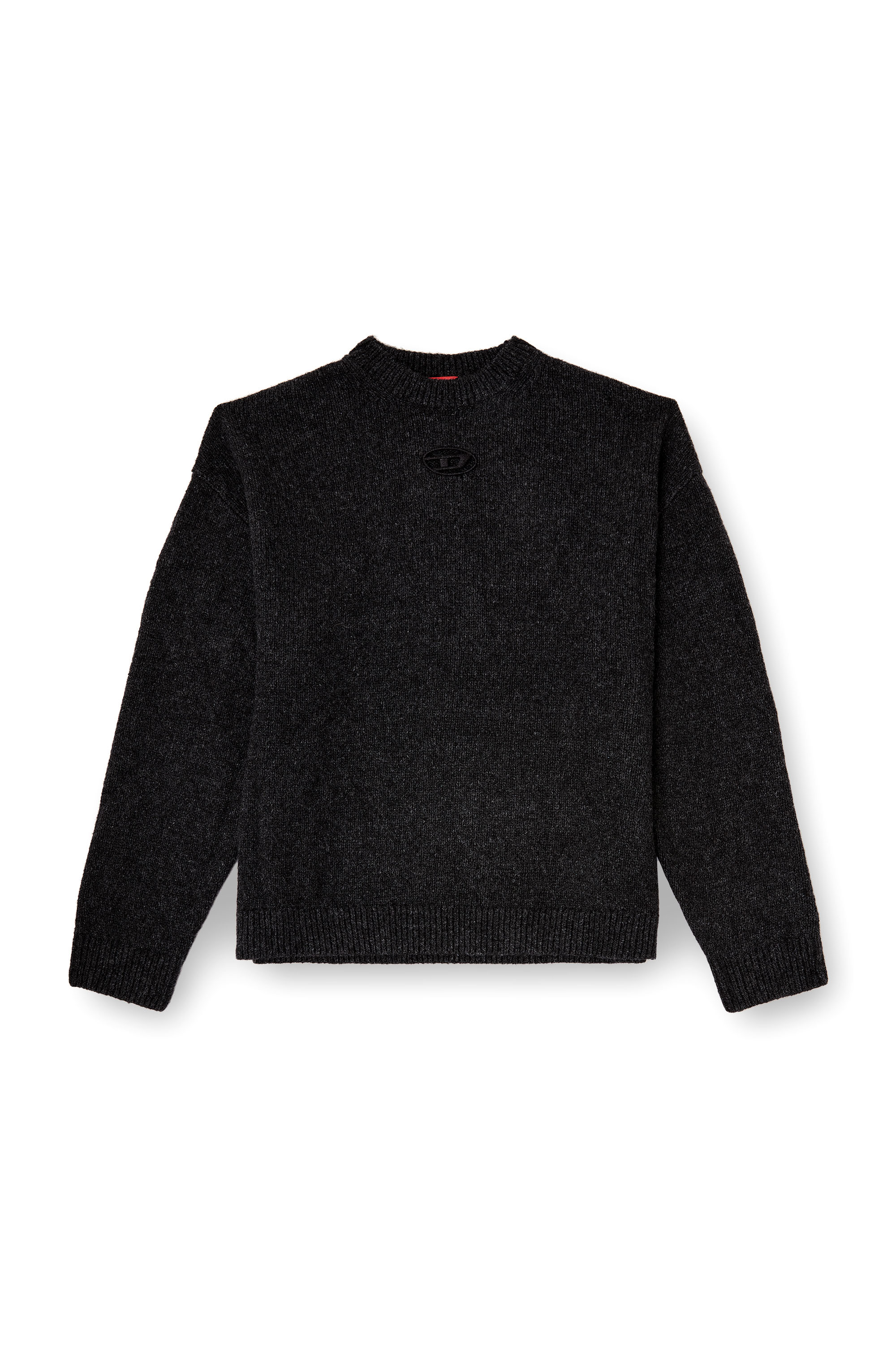 Diesel - K-AREESO, Herren Pullover aus Woll- und Alpakamischung in Schwarz - 3